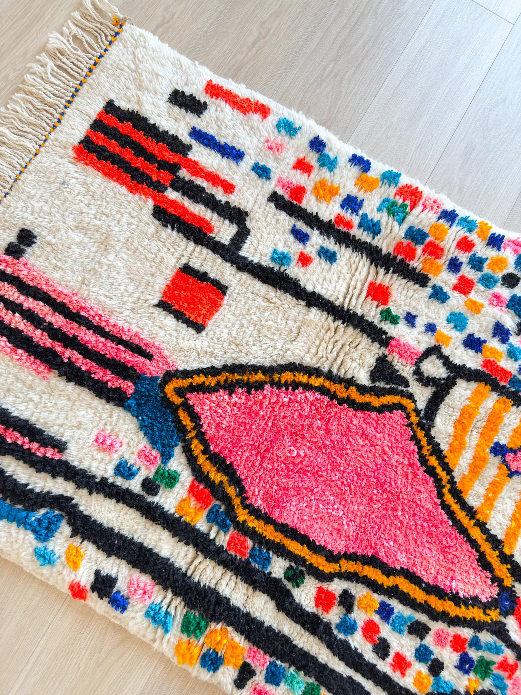 Colorful Berber Rug 107 x 173 cm - n°2545