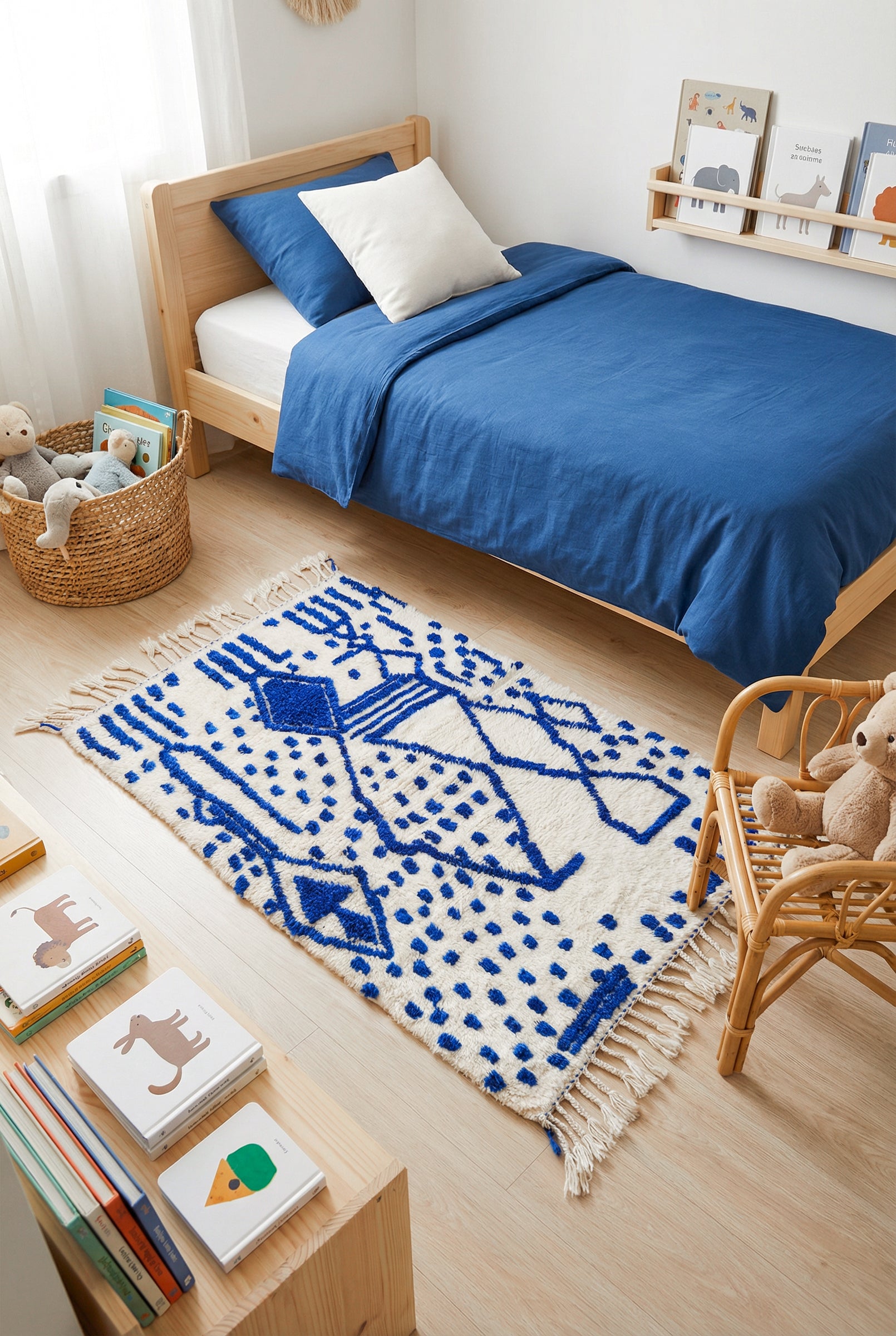 Tapis berbère coloré 108 x 172 cm - n°2430