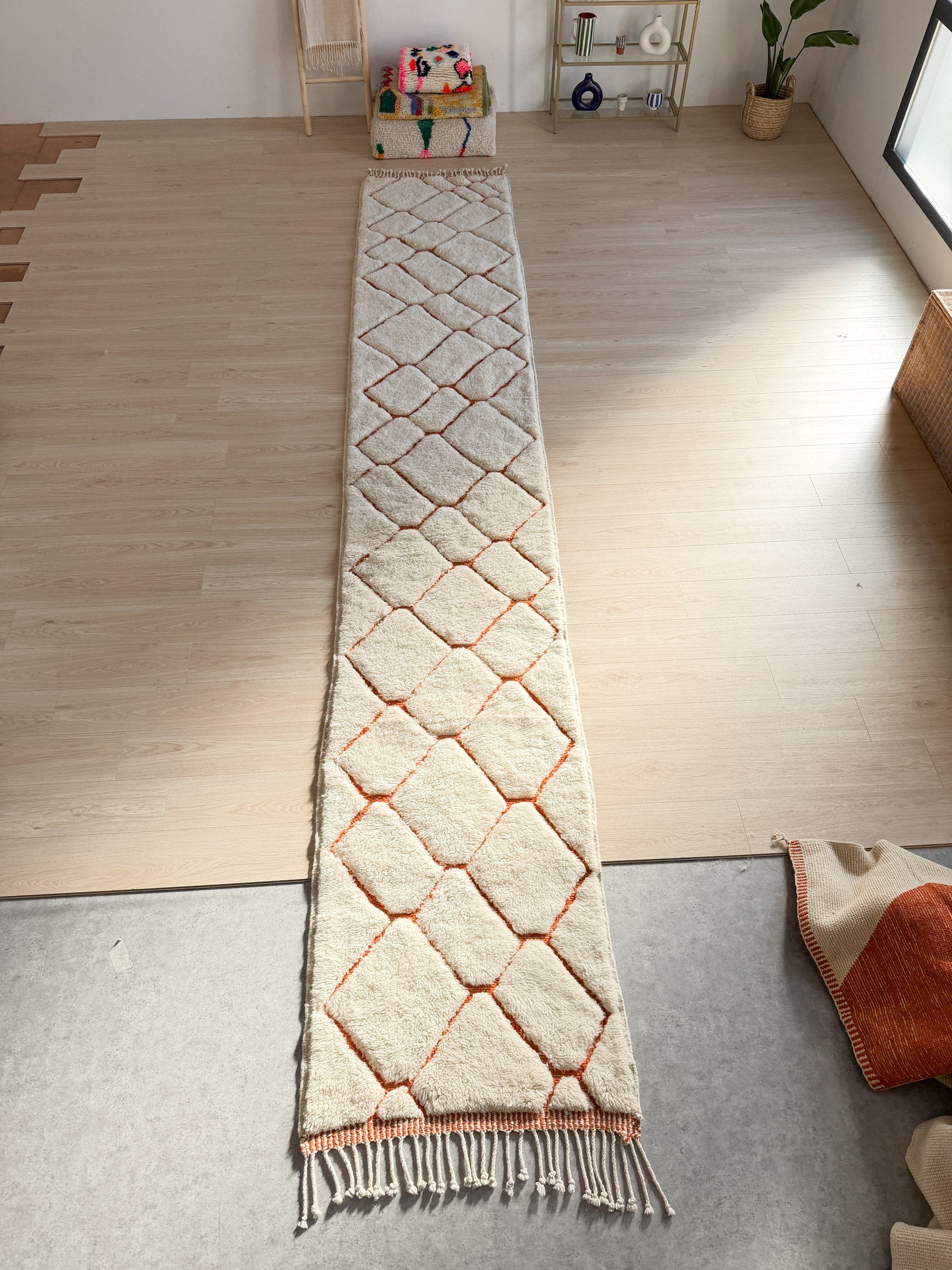 Tapete de corredor M'rirt 90 x 544 cm - n°2300