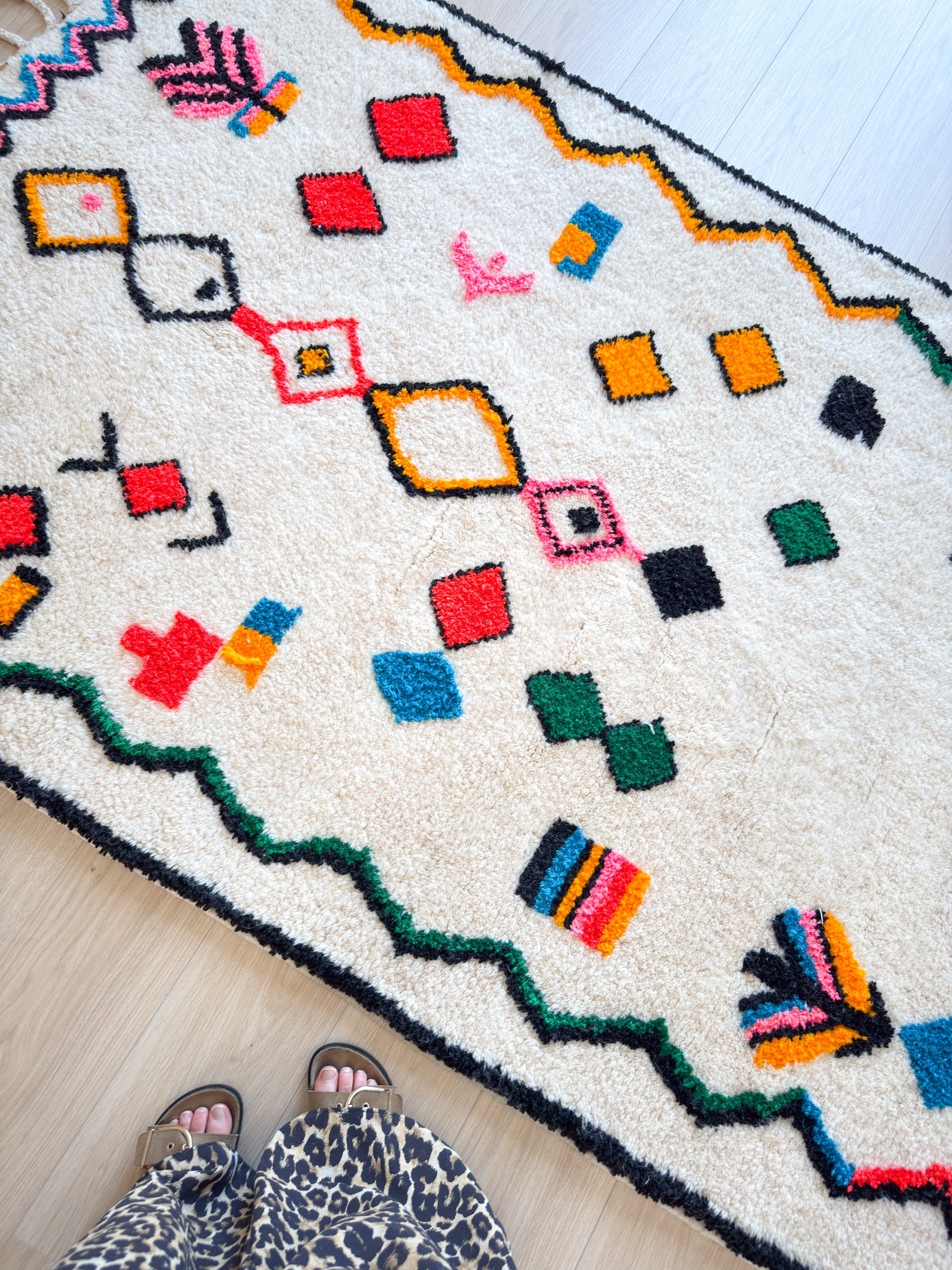 Colorful Berber Rug 140 x 270 cm - n°2584