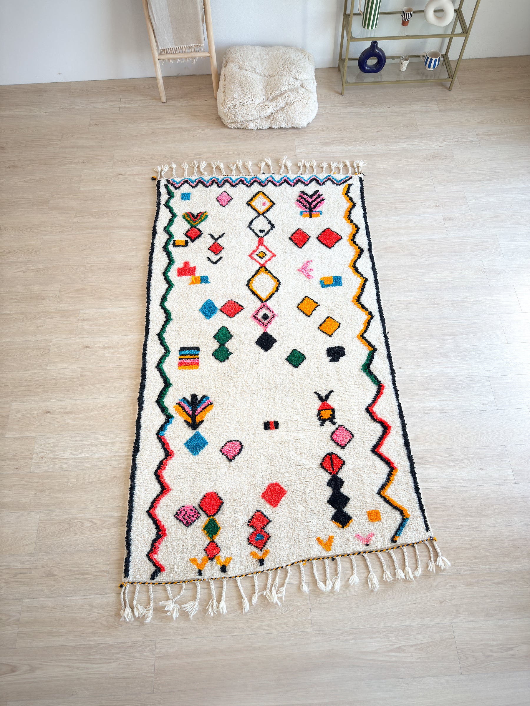 Colorful Berber Rug 140 x 270 cm - n°2584