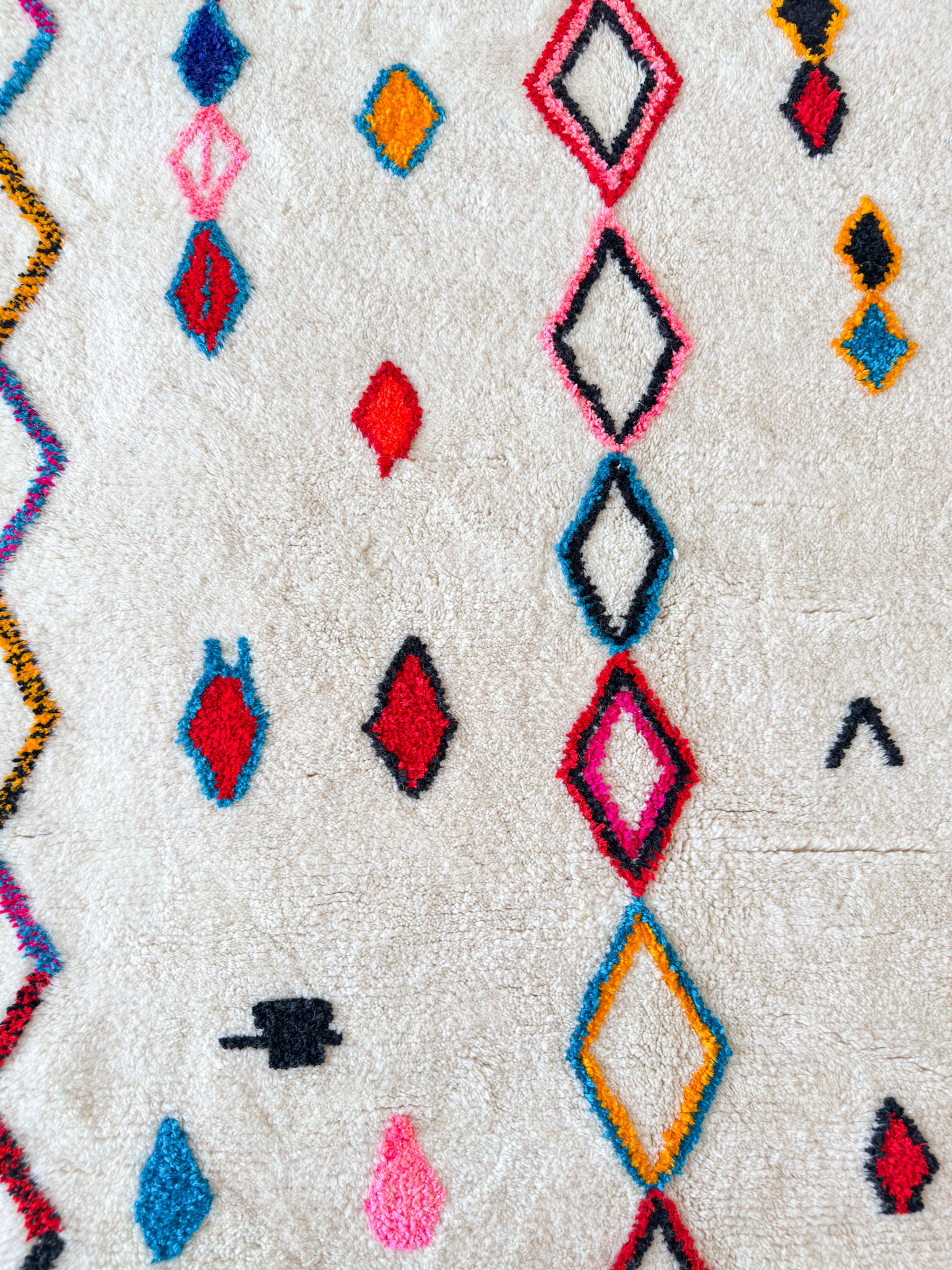 Tapis berbère coloré 154 x 270 cm - n°2605