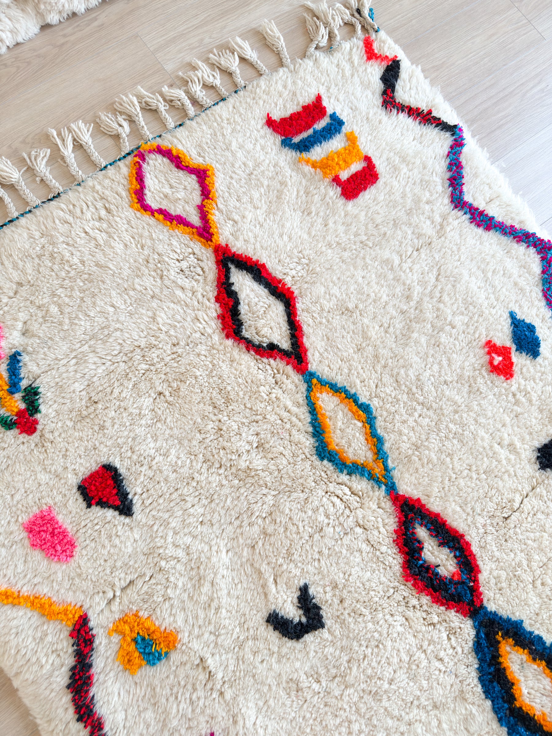 Tapis berbère coloré 150 x 266 cm - n°2610