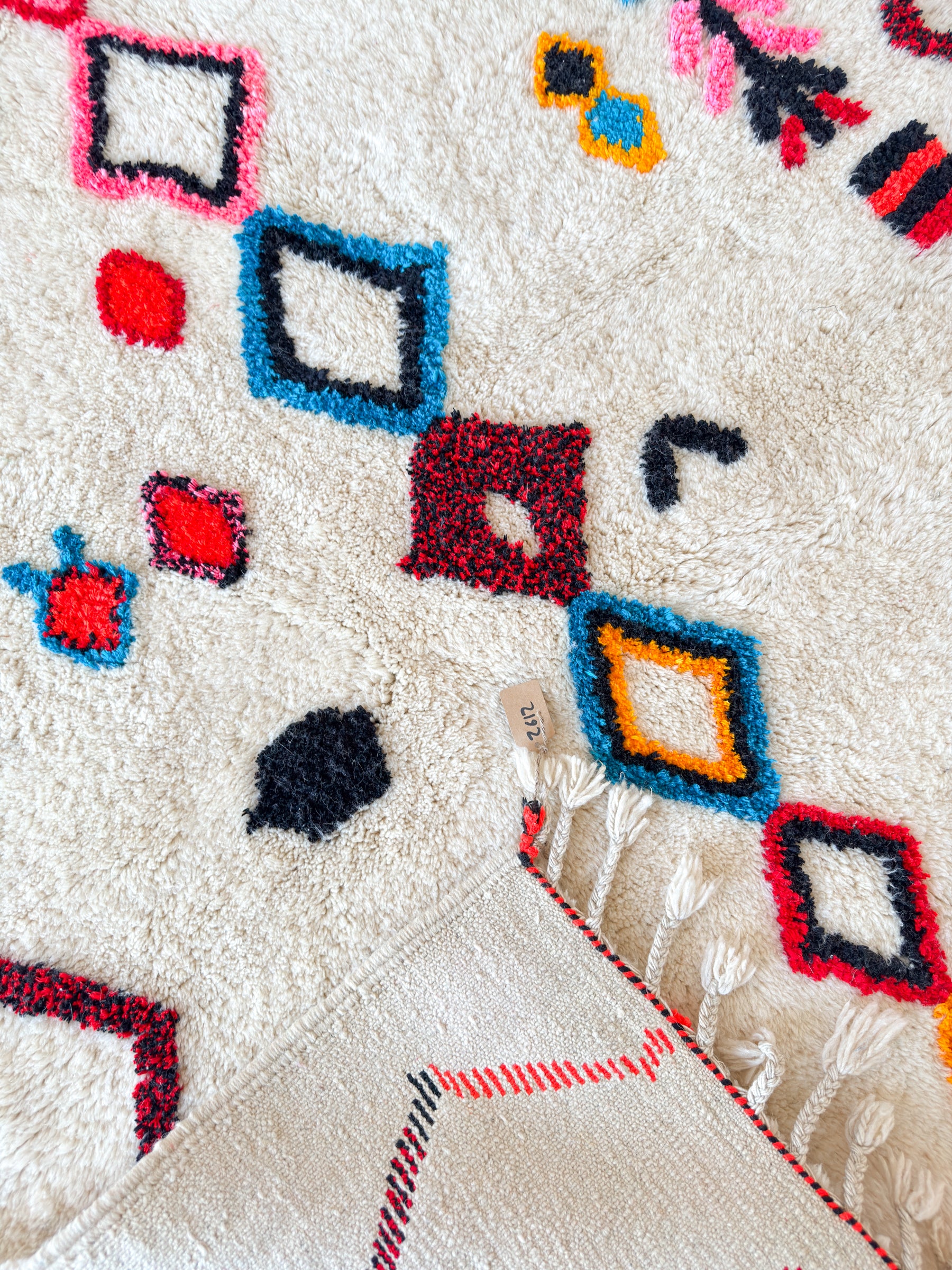 Tapis berbère coloré 165 x 278 cm - n°2612
