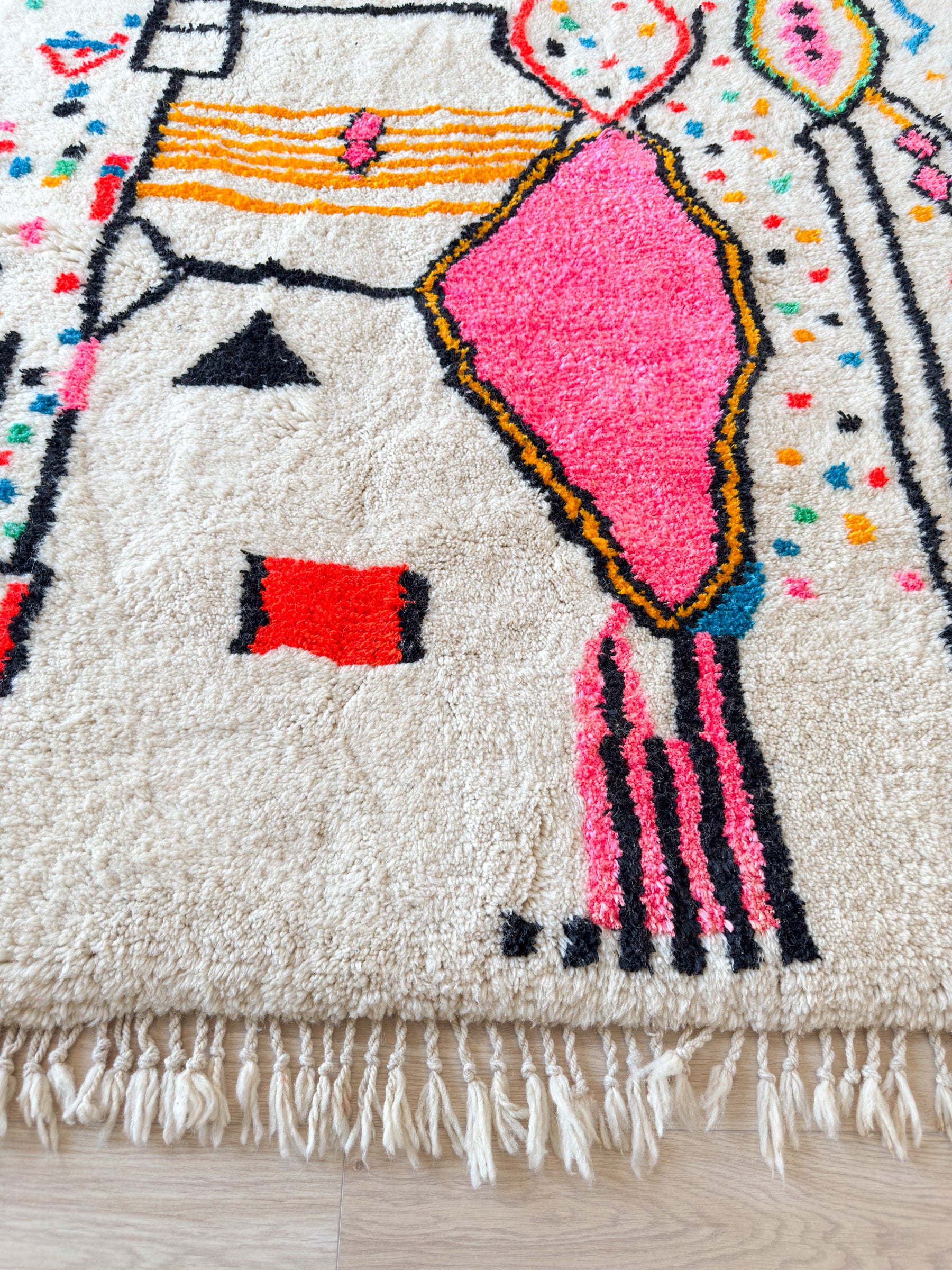 Tapis berbère coloré 169 x 283 cm - n°2629