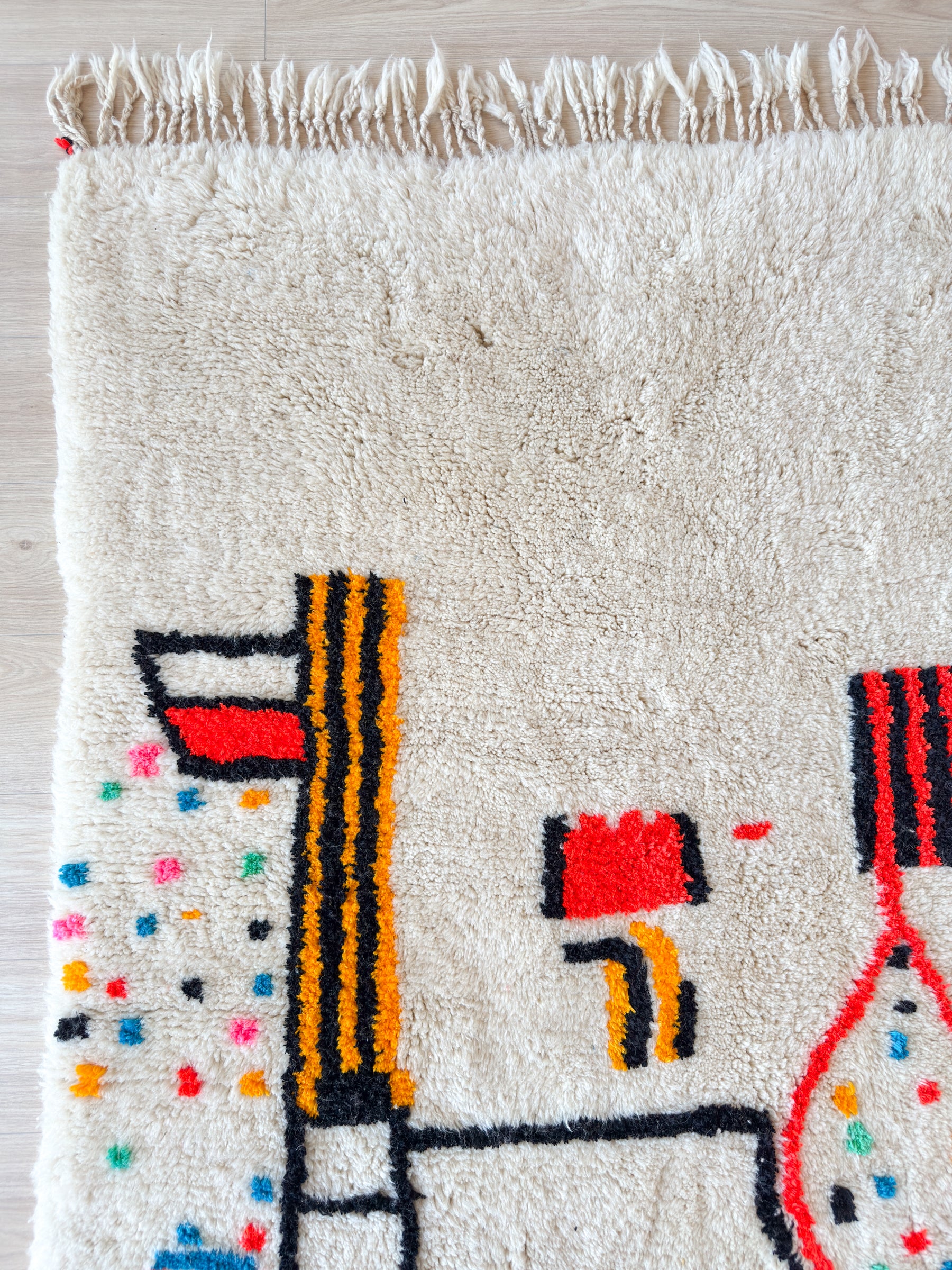 Tapis berbère coloré 169 x 283 cm - n°2629