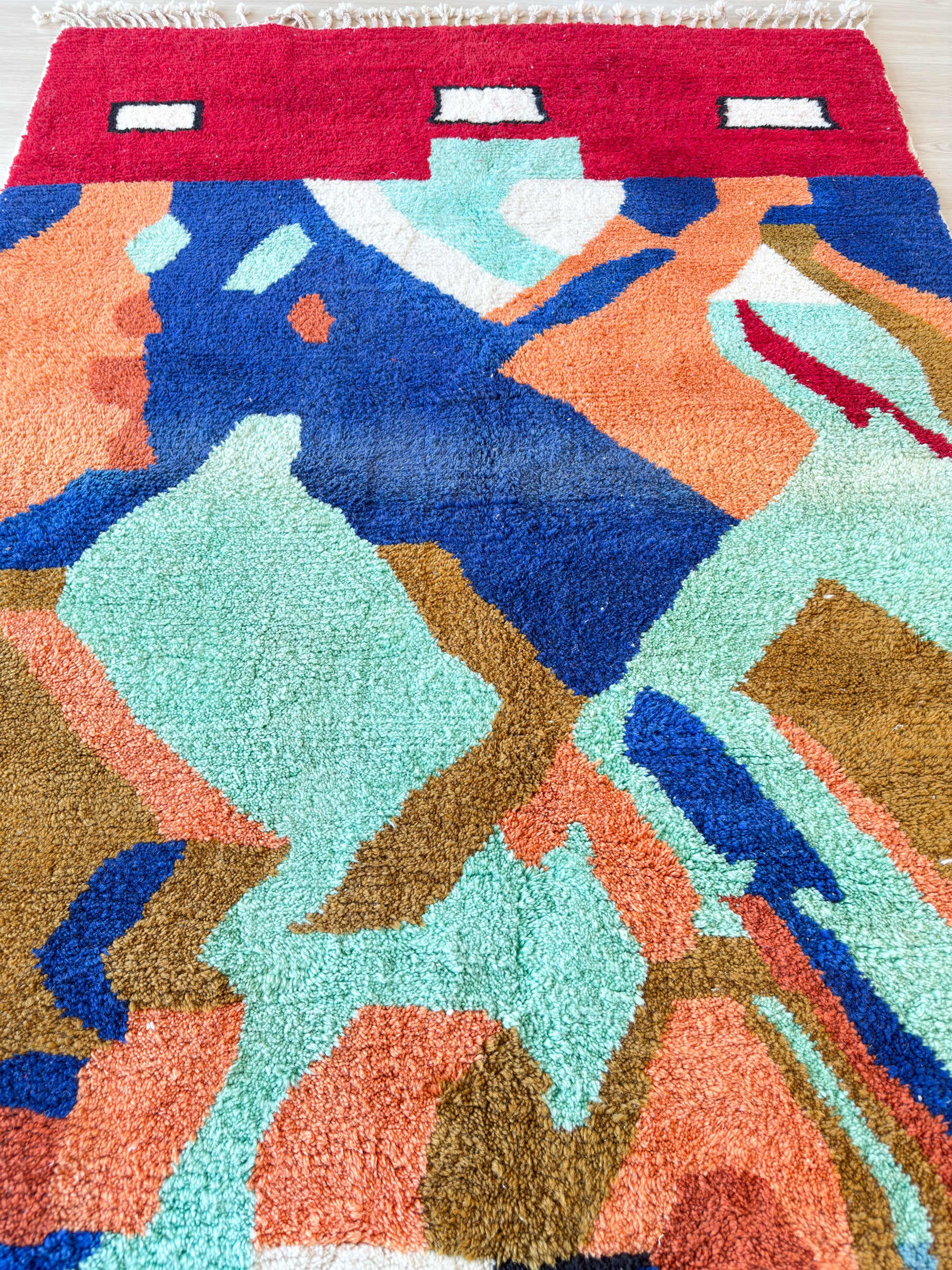 Tapis berbère coloré 181 x 285 cm - n°2624