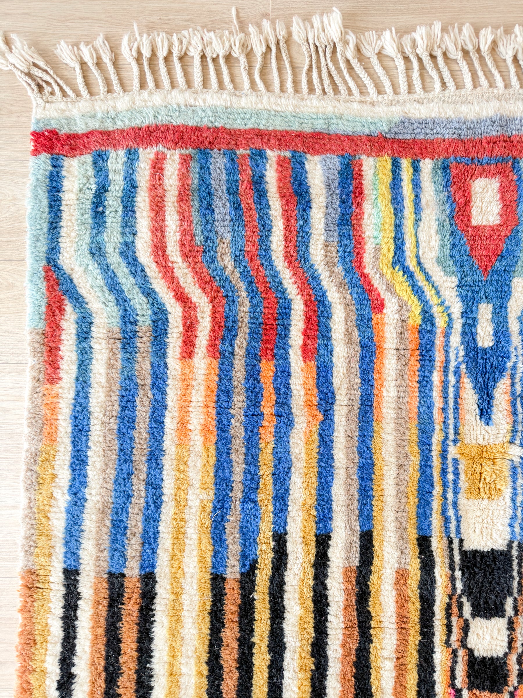 Tapis berbère coloré 171 x 256 cm - n°2637