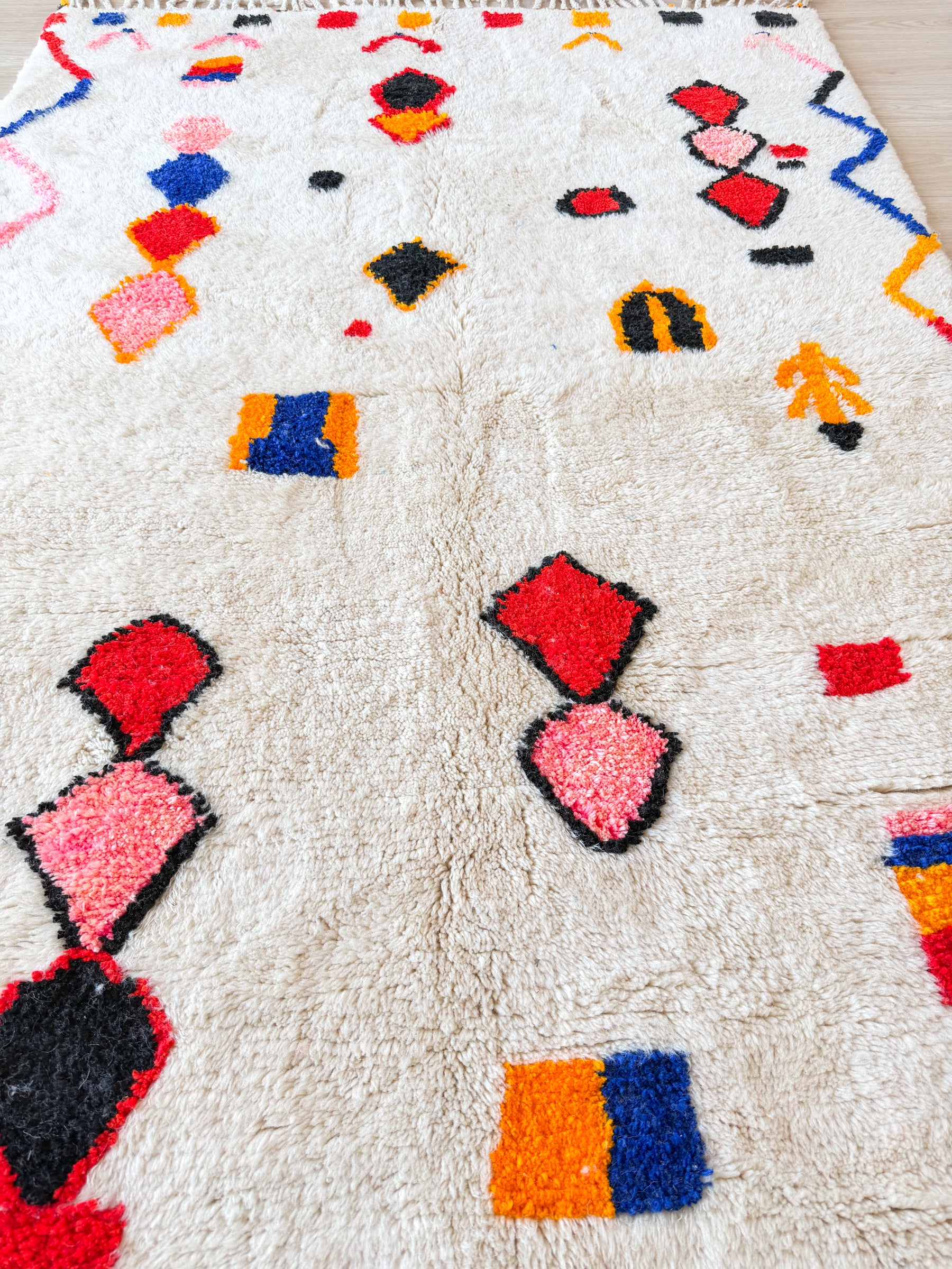 Tapis berbère coloré 150 x 257 cm - n°2650