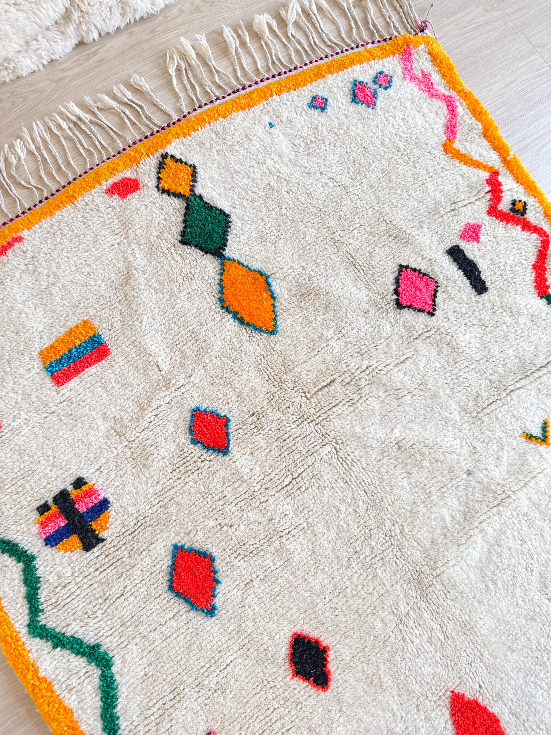 Tapis berbère coloré 151 x 295 cm - n°2646