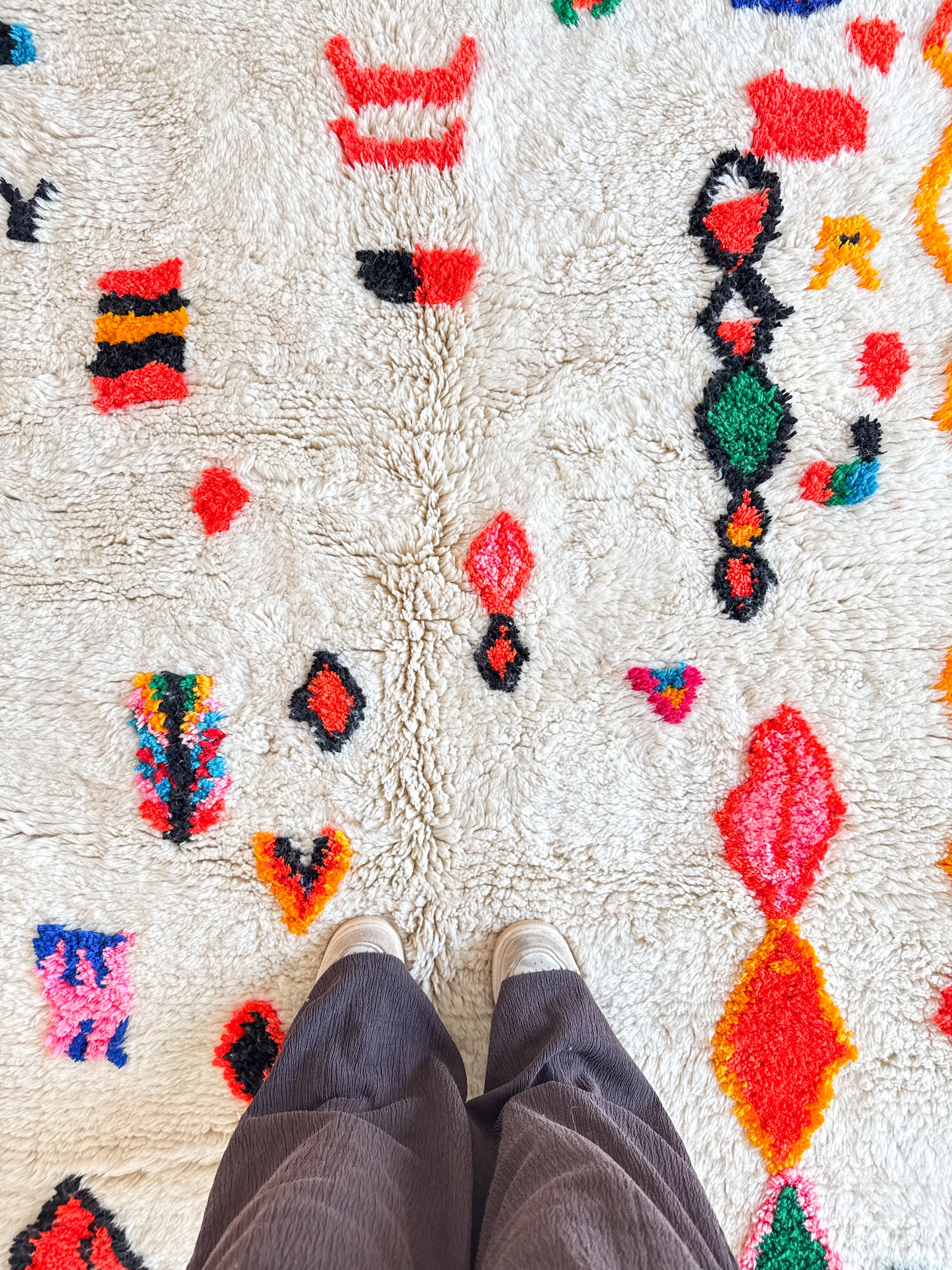 Tapis berbère coloré 160 x 278 cm - n°2643