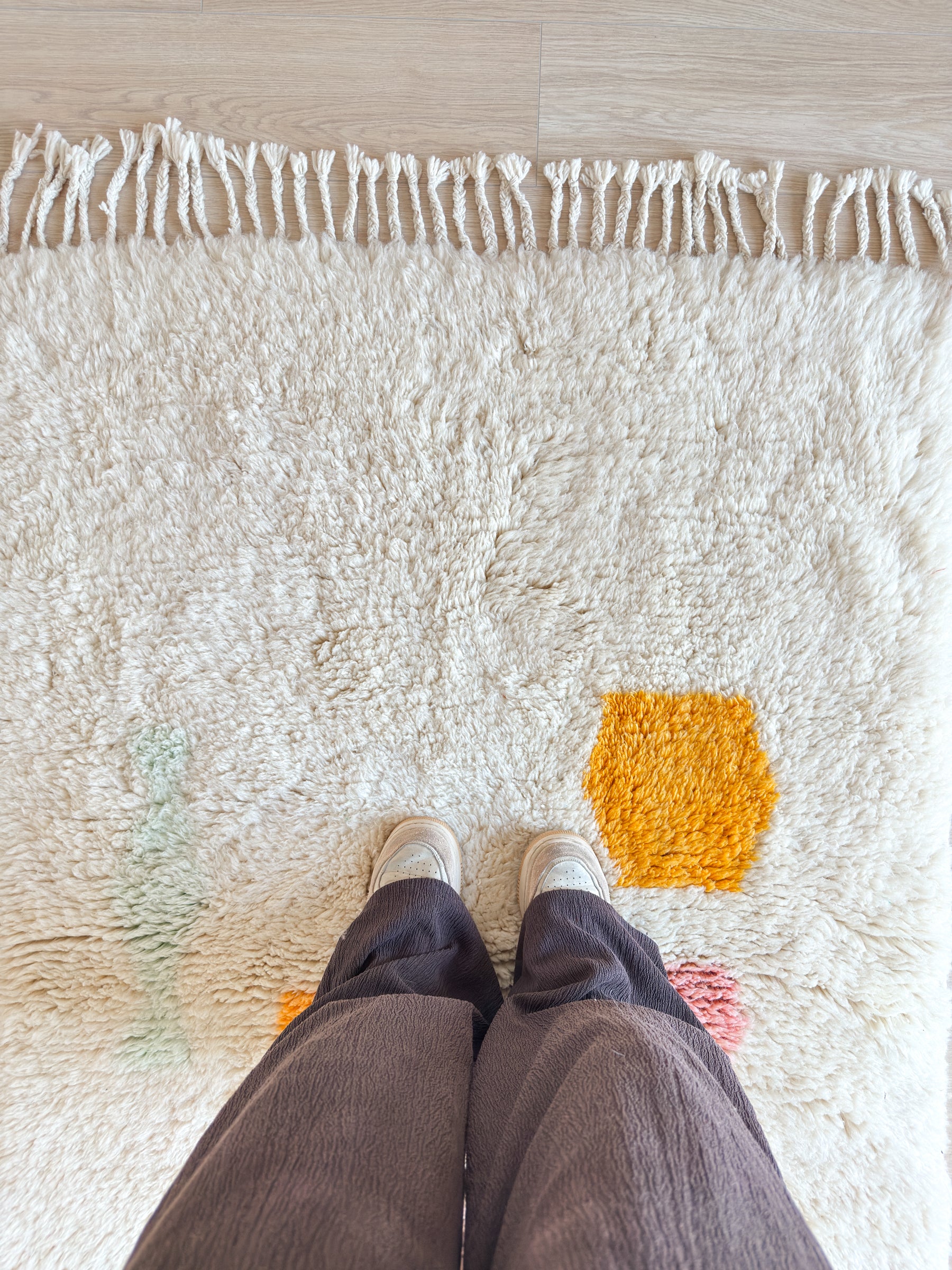 Tapis berbère coloré 112 x 185 cm - n°2634