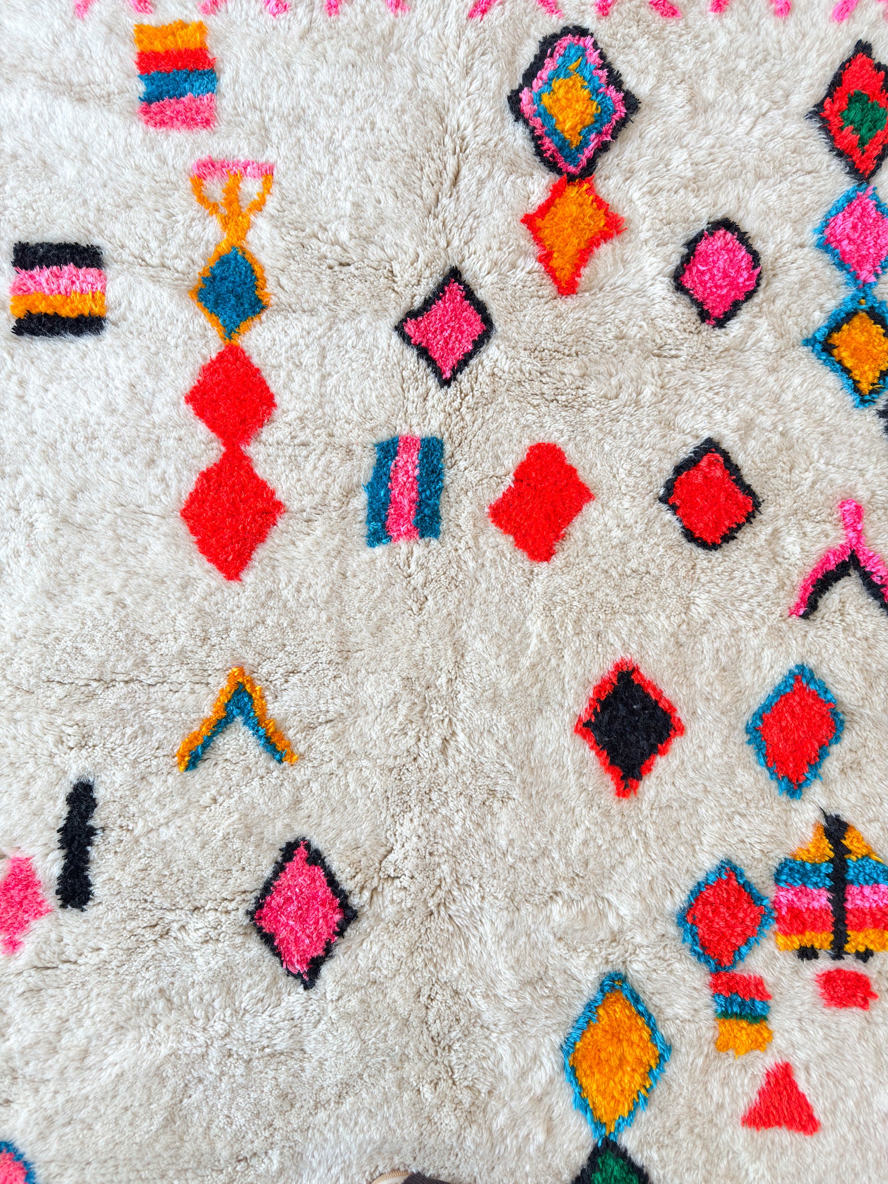Tapis berbère coloré 157 x 234 cm - n°2644