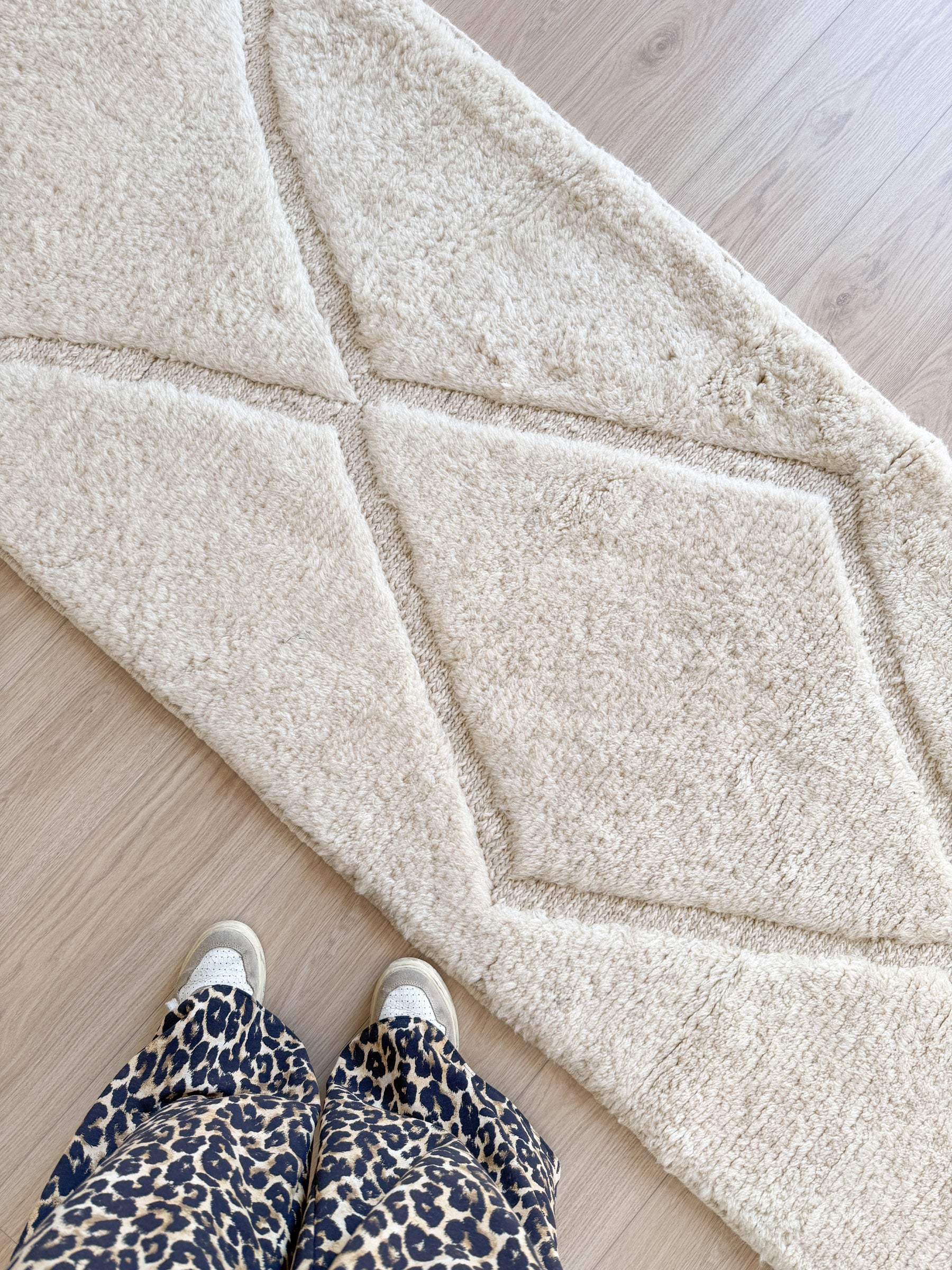 Beni Ouarain Runner Rug 88 x 300 cm - No. 2384