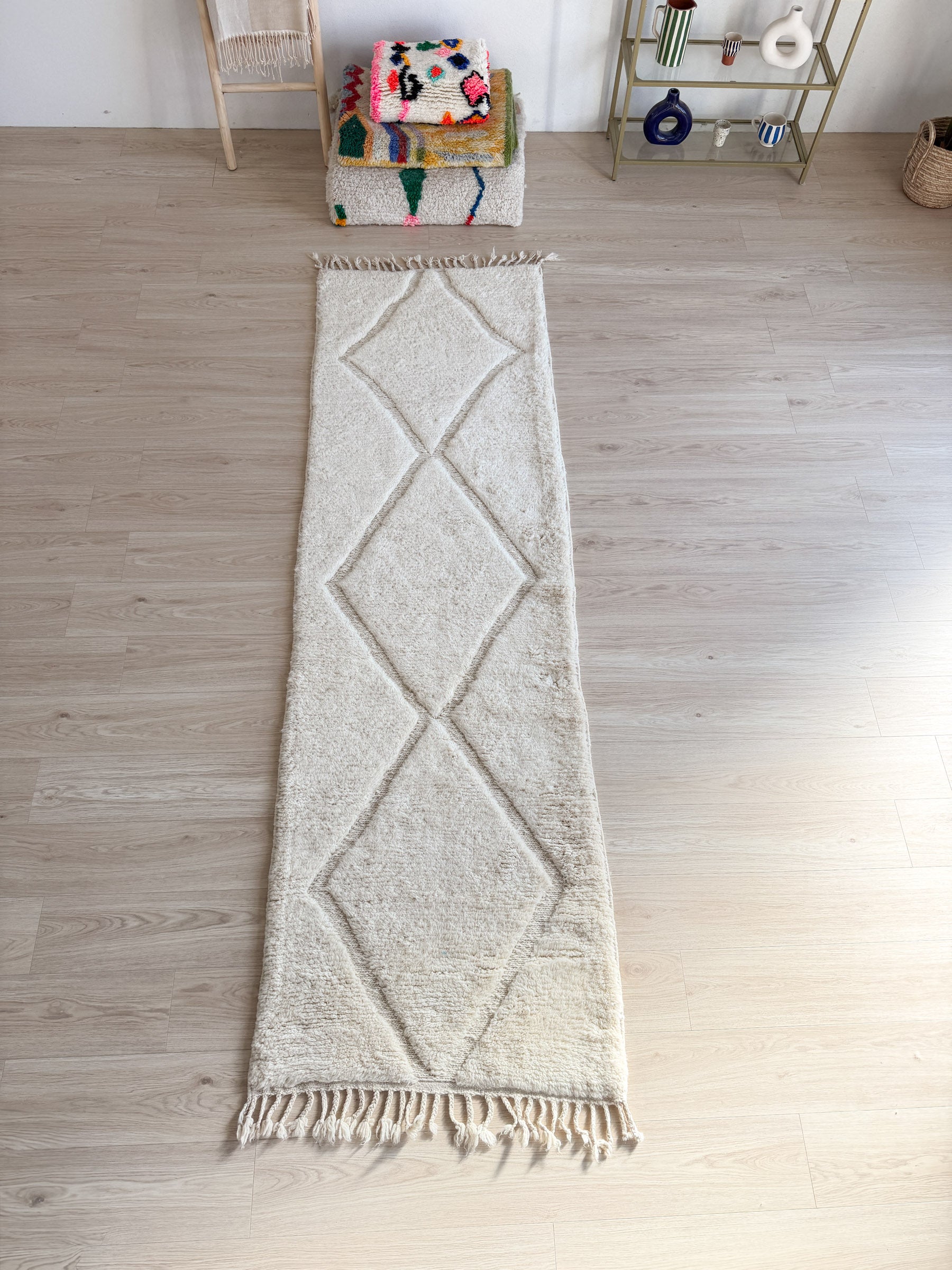 Beni Ouarain lopermat 88 x 300 cm - n°2384