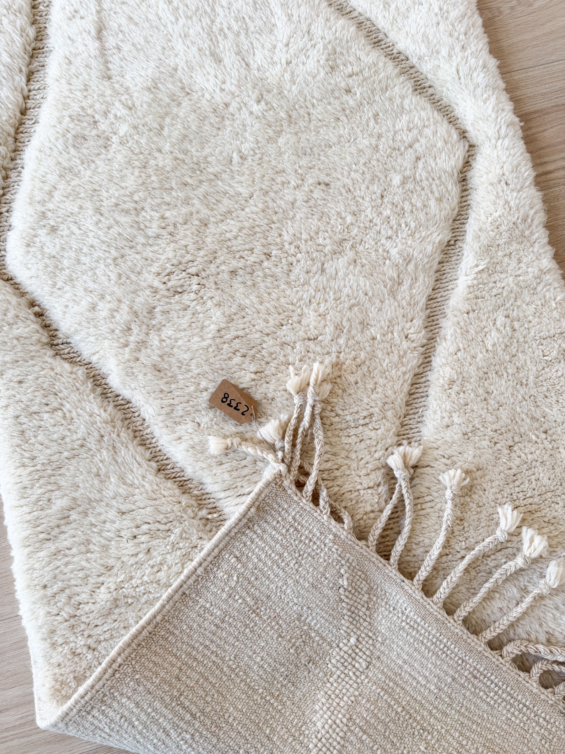 Beni Ouarain Läuferteppich 84 x 337 cm - Nr. 2338