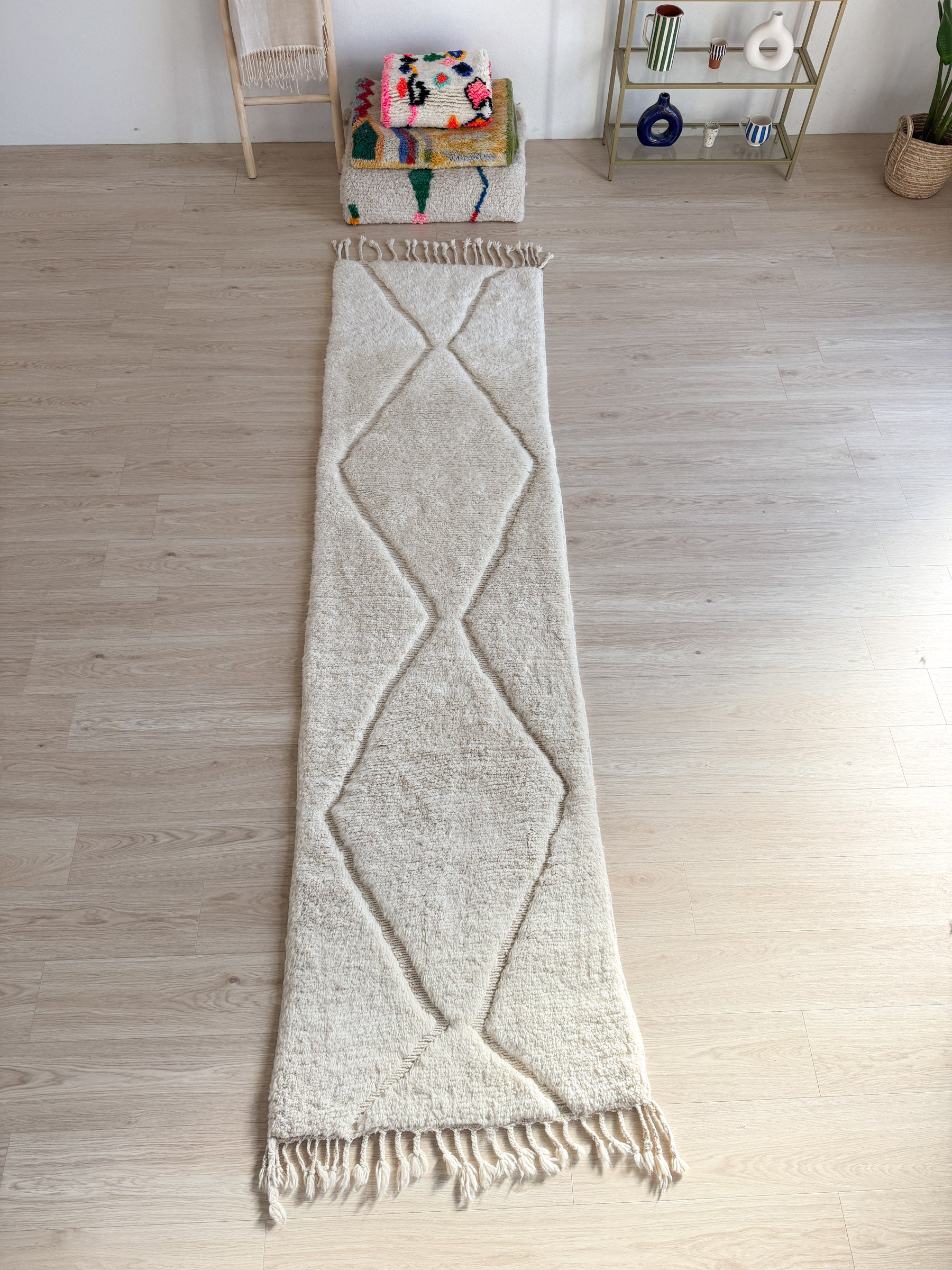 Beni Ouarain löparmatta 84 x 337 cm - n°2338