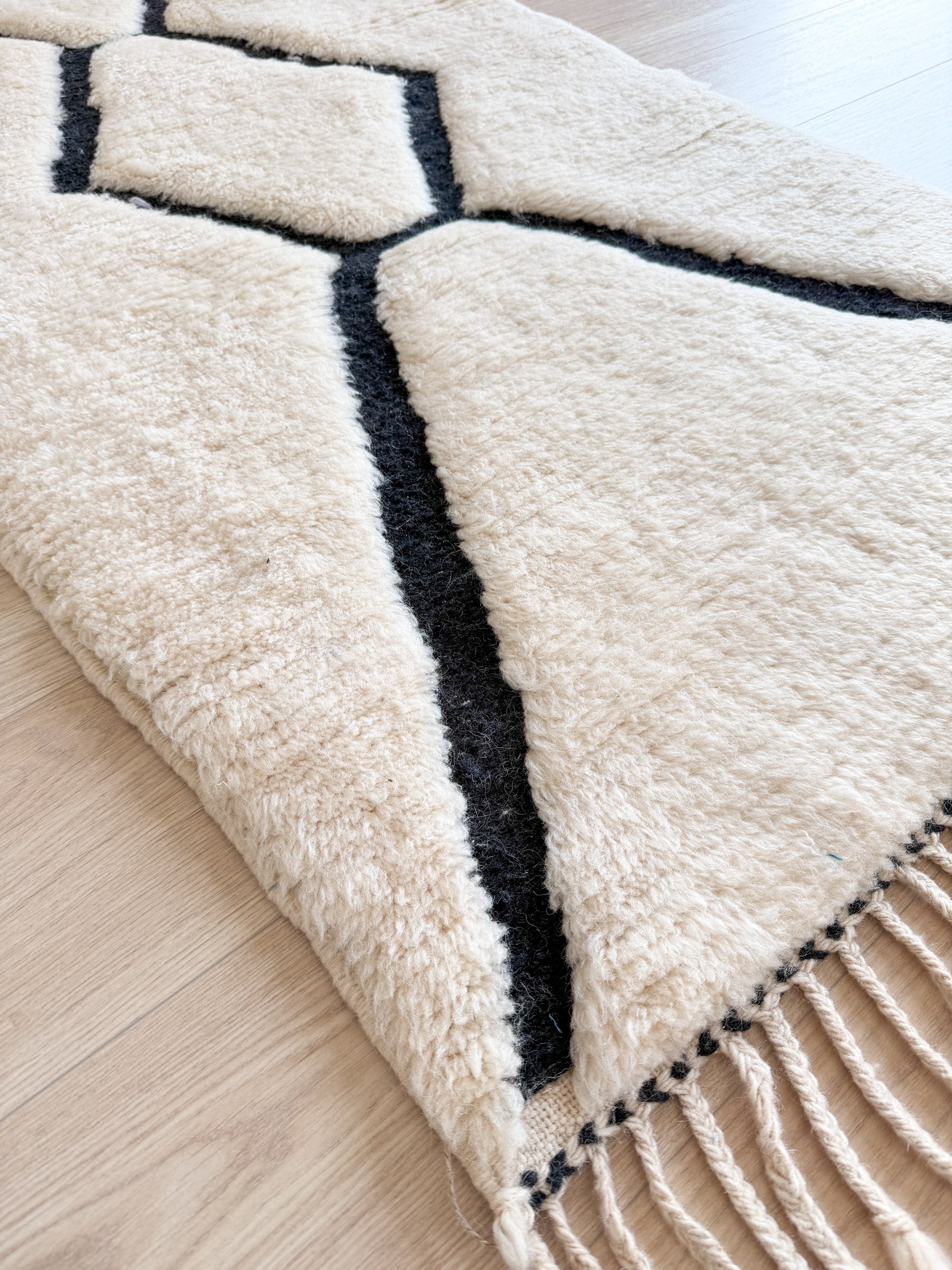 Beni Ouarain Läuferteppich 88 x 275 cm - Nr. 2343