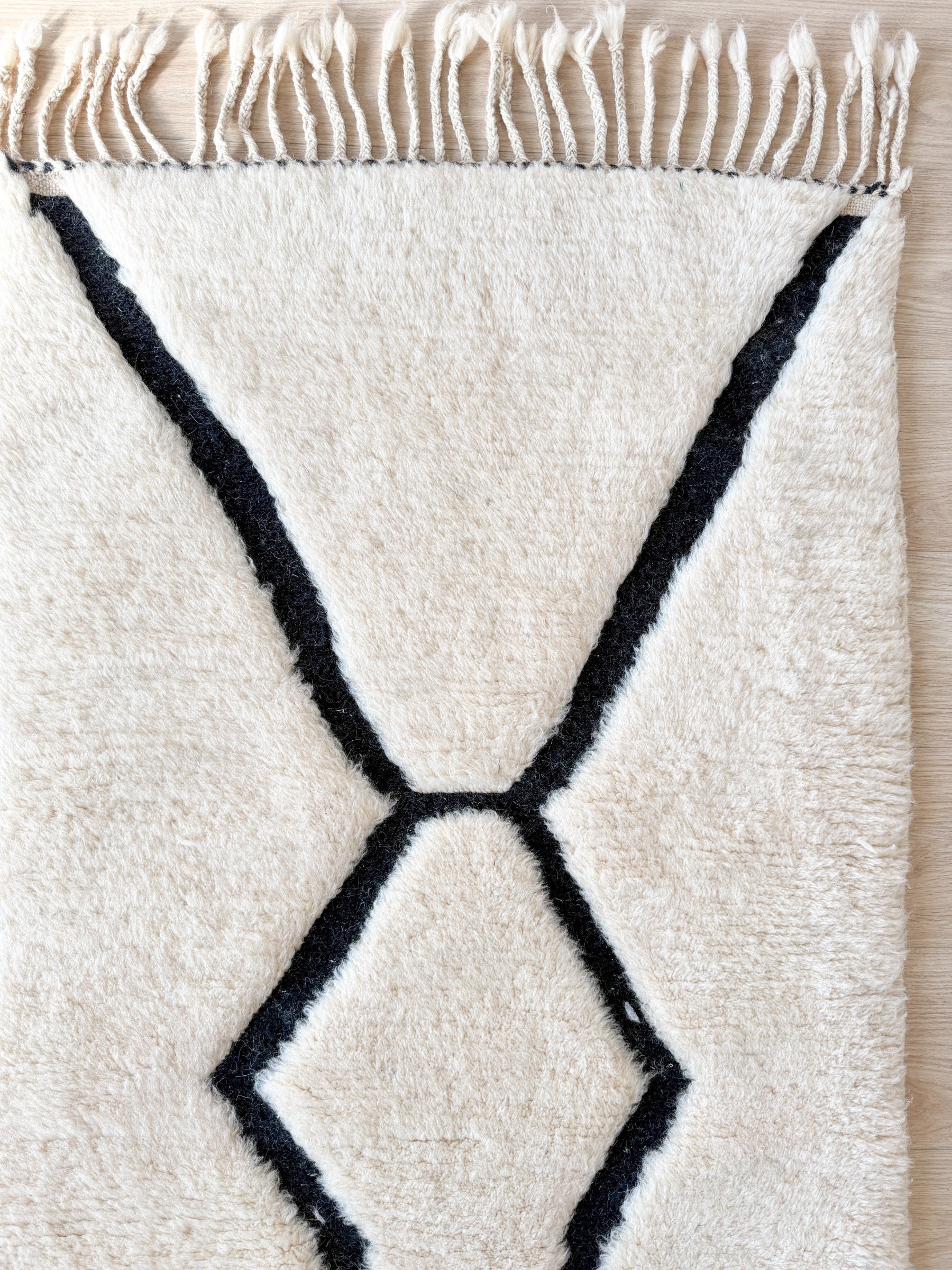 Beni Ouarain Läuferteppich 88 x 275 cm - Nr. 2343