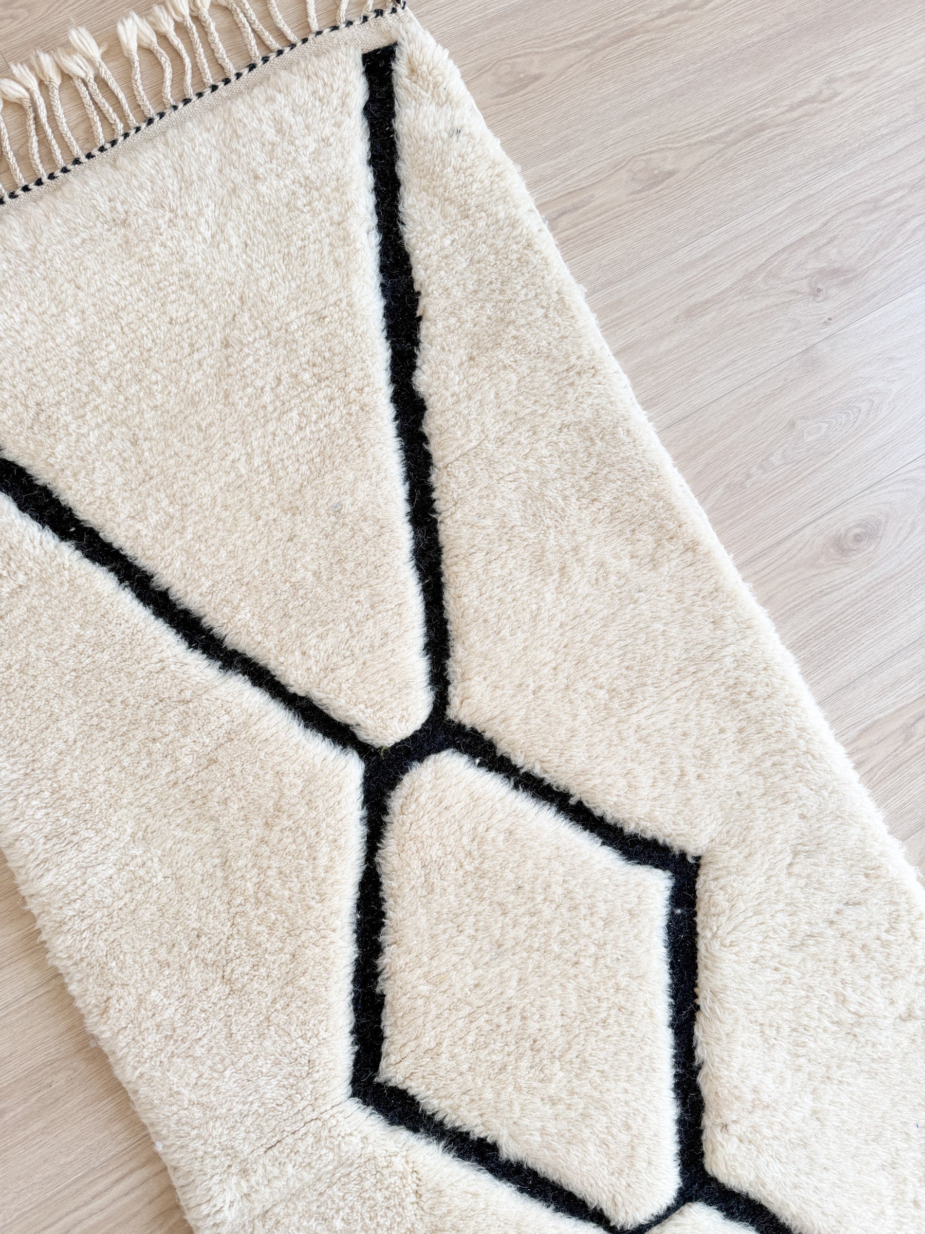 Beni Ouarain löparmatta 88 x 275 cm - n°2343