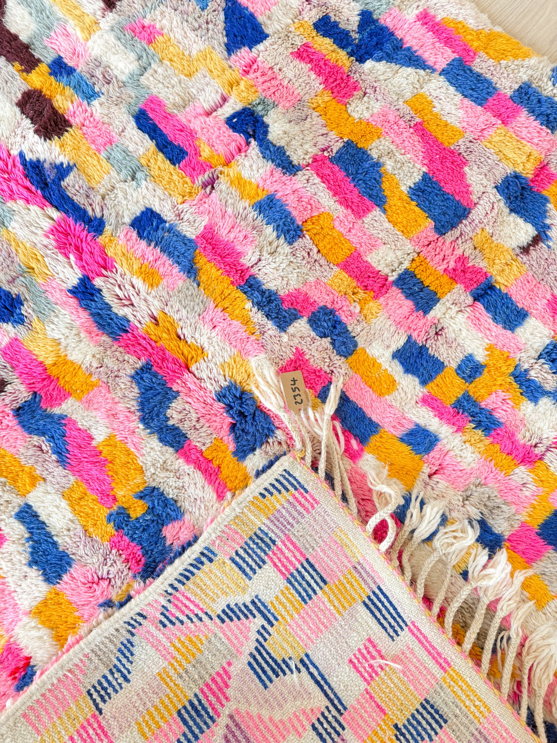 Kleurrijk Berber tapijt 149 x 286 cm - n°2354