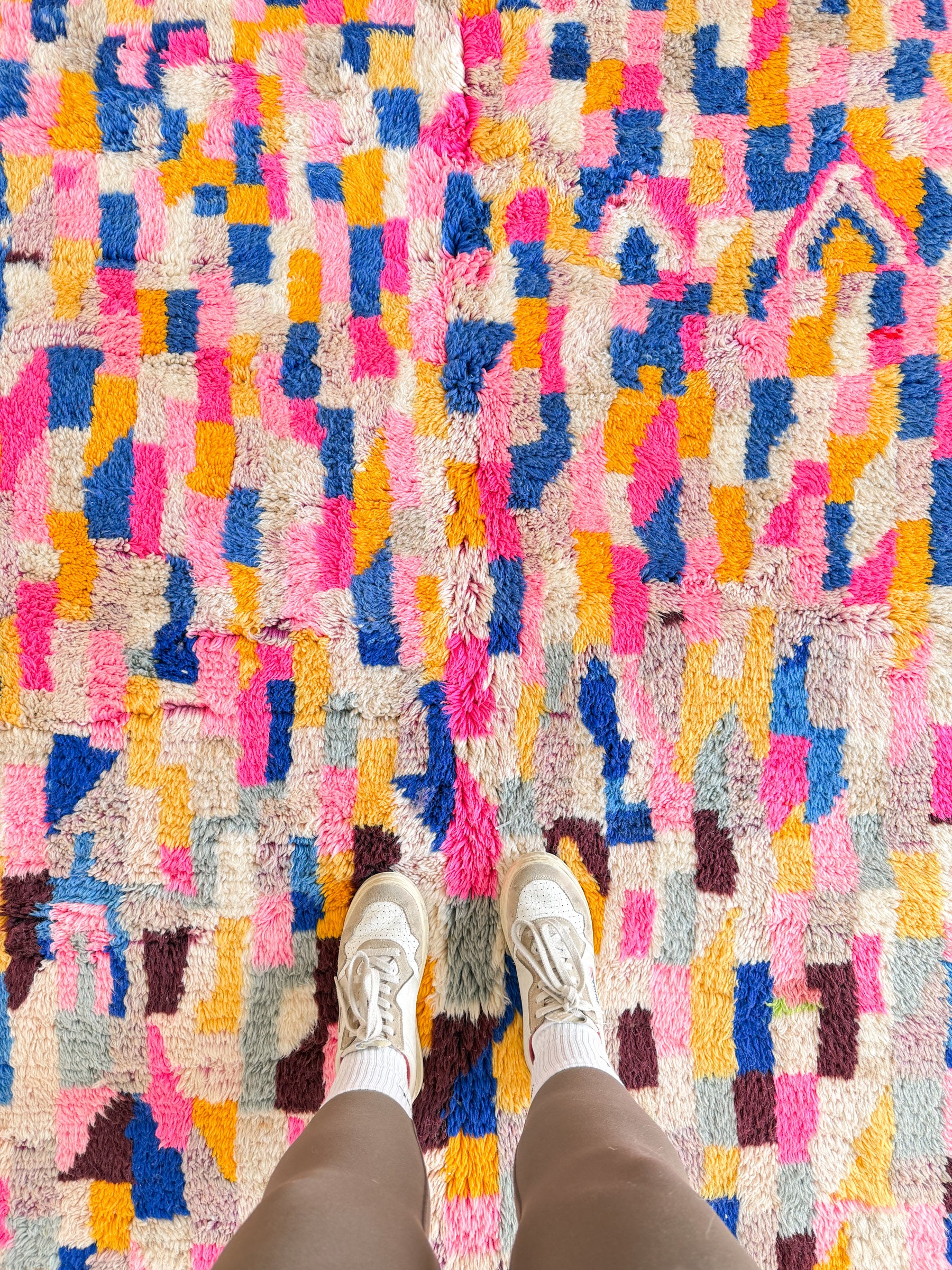 Colorful Berber rug 149 x 286 cm - No. 2354