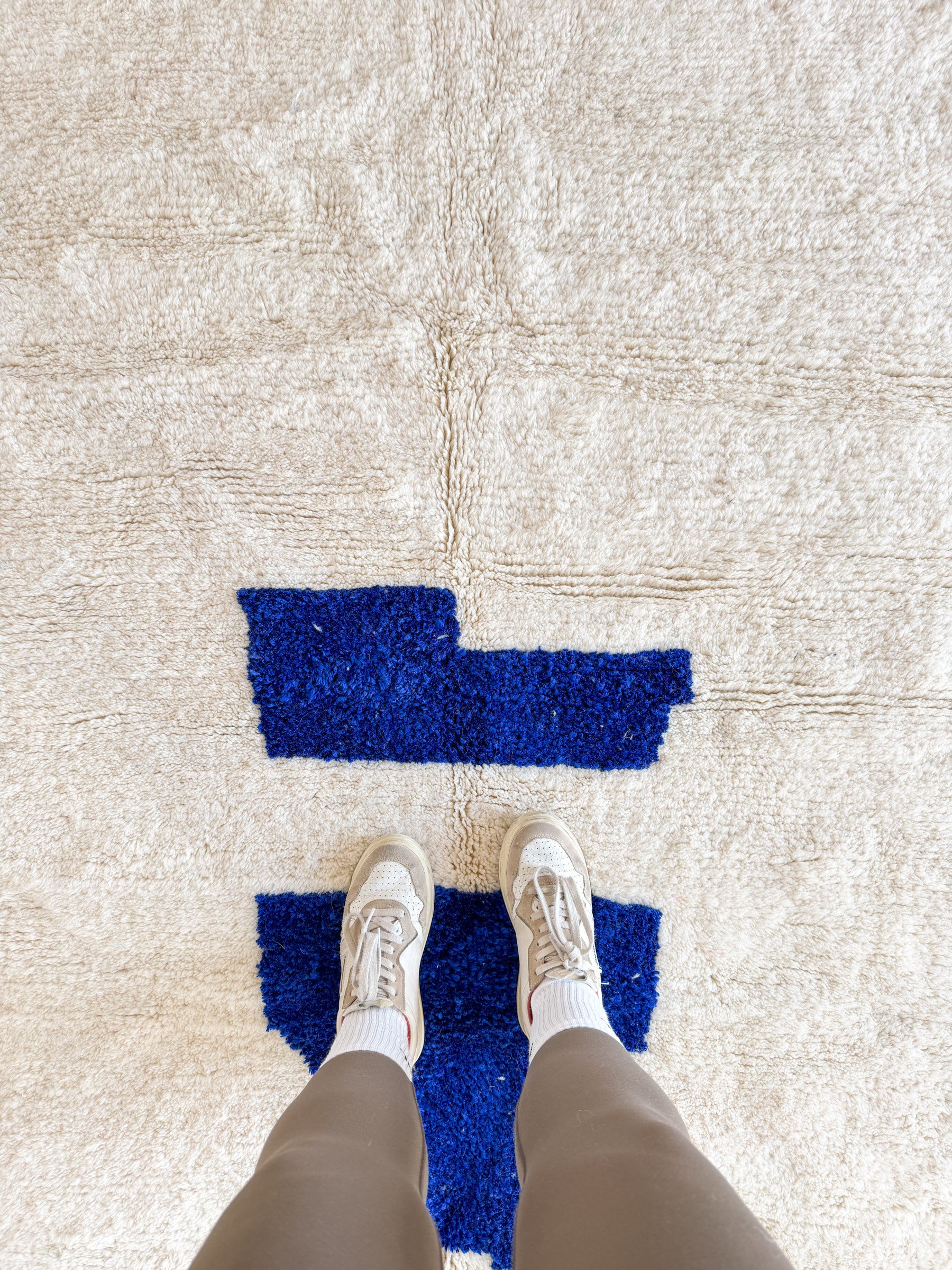 Färgglad berbermatta 147 x 226 cm - n°2466