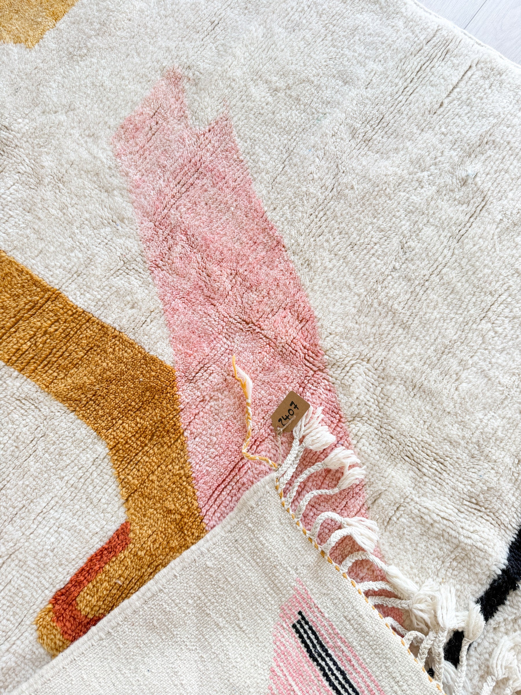 Colorful Berber rug 147 x 217 cm - No. 2407