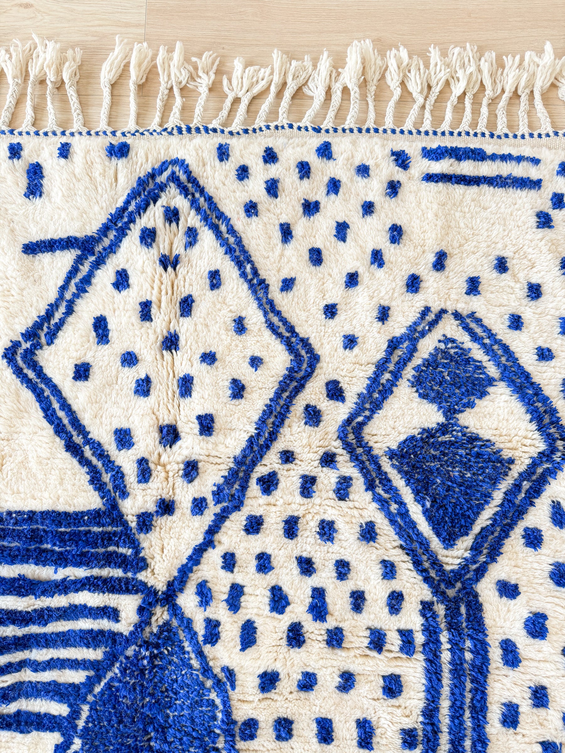 Colorful Berber rug 147 x 224 cm - No. 2424