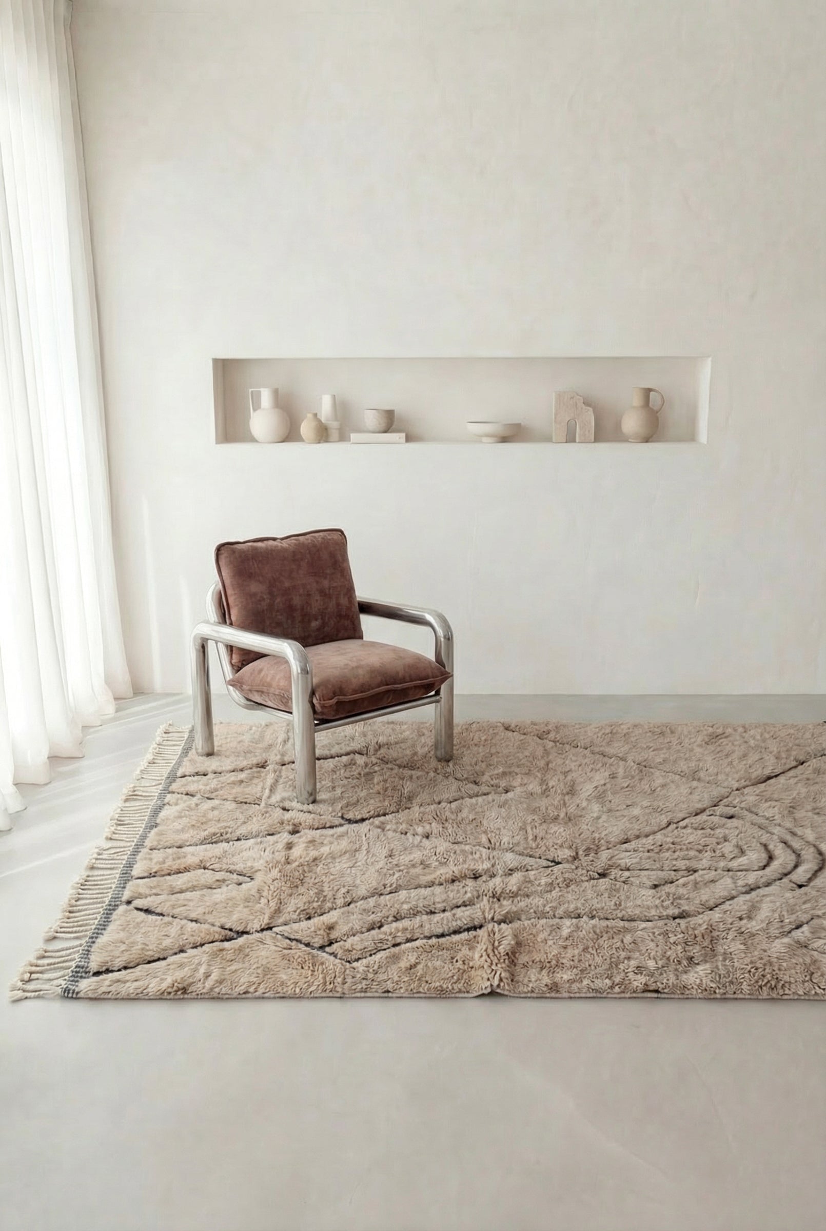 Berber rug M'rirt - No. 2412