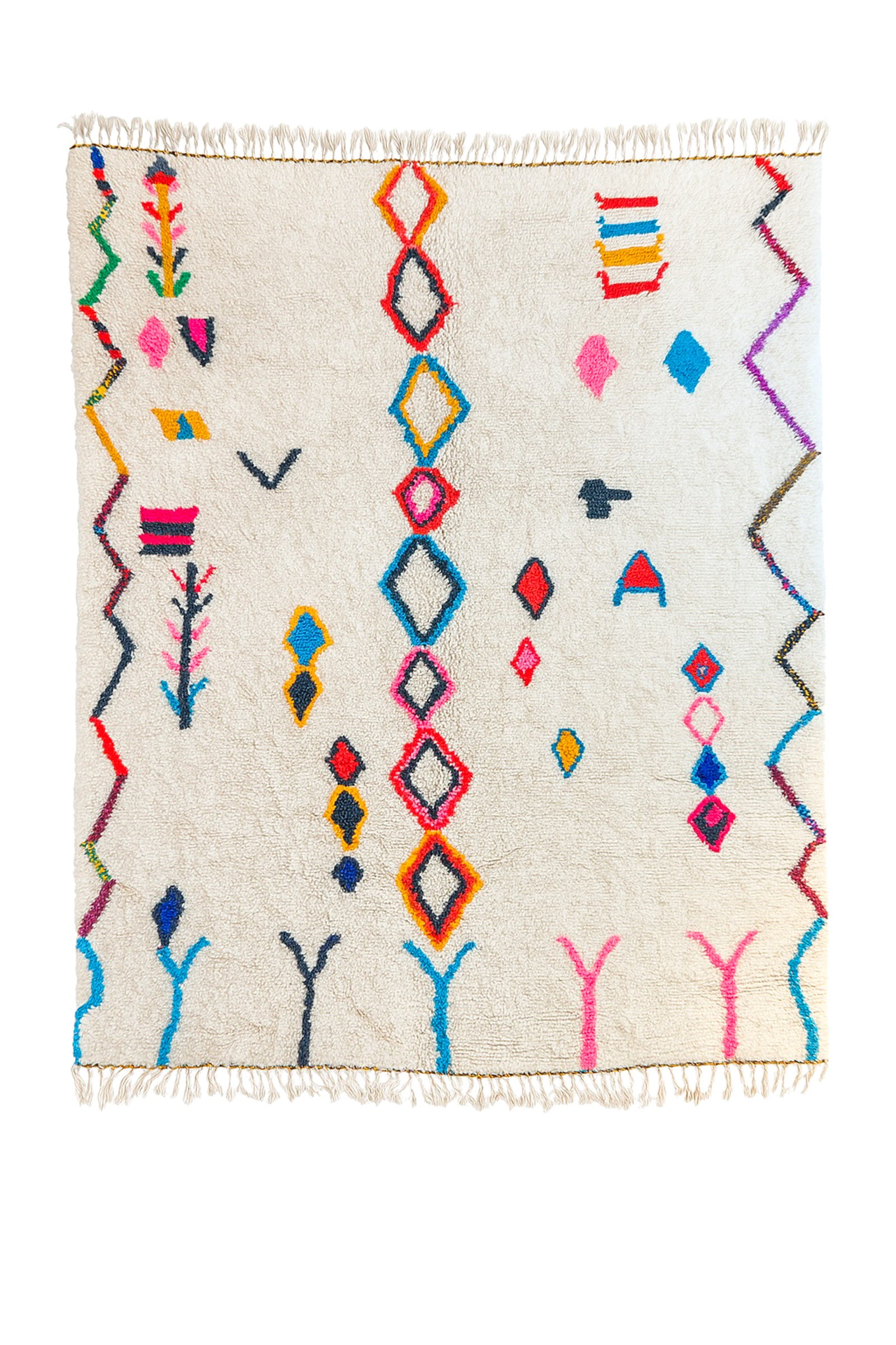 Farbenfroher Berberteppich 261 x 355 cm - Nr. 2342