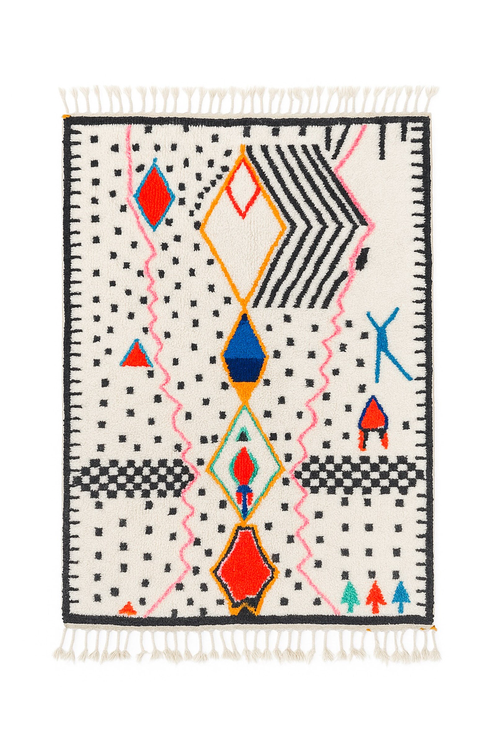 Colorful Berber Rug 157 x 275 cm - n°1901
