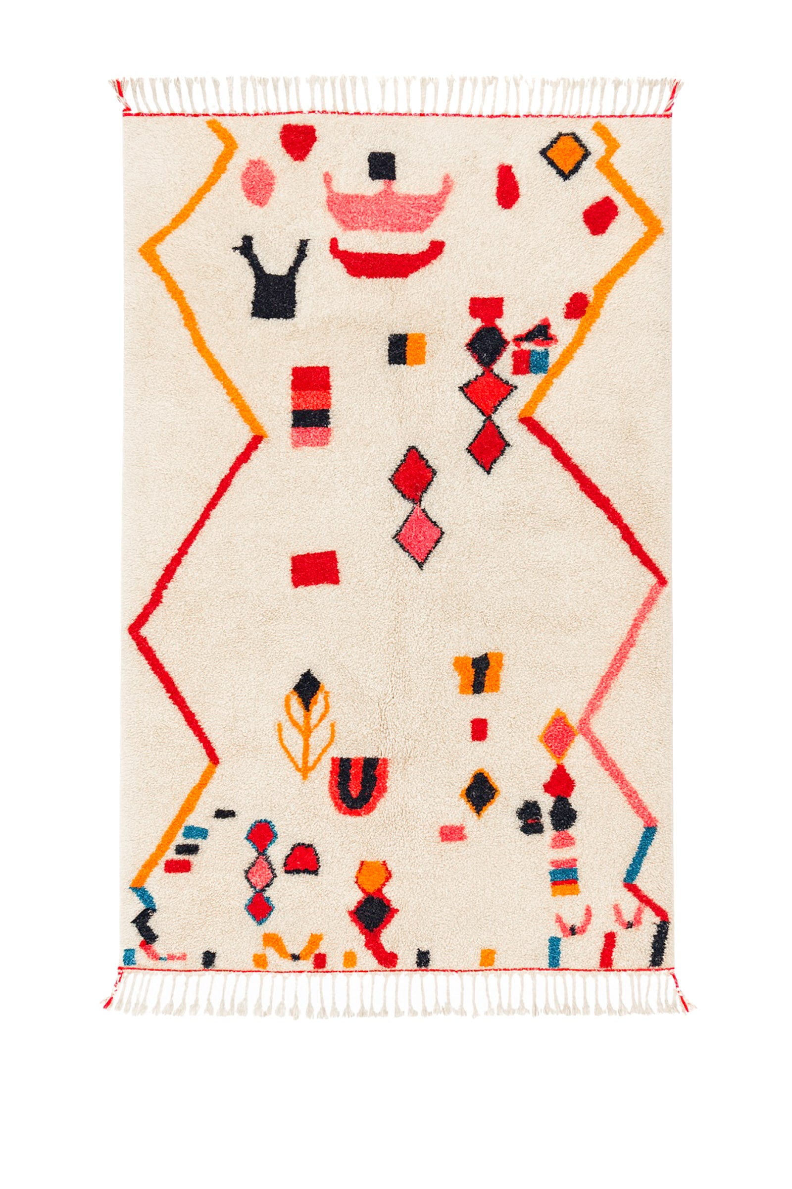 Colorful Berber rug 149 x 261 cm - No. 2421