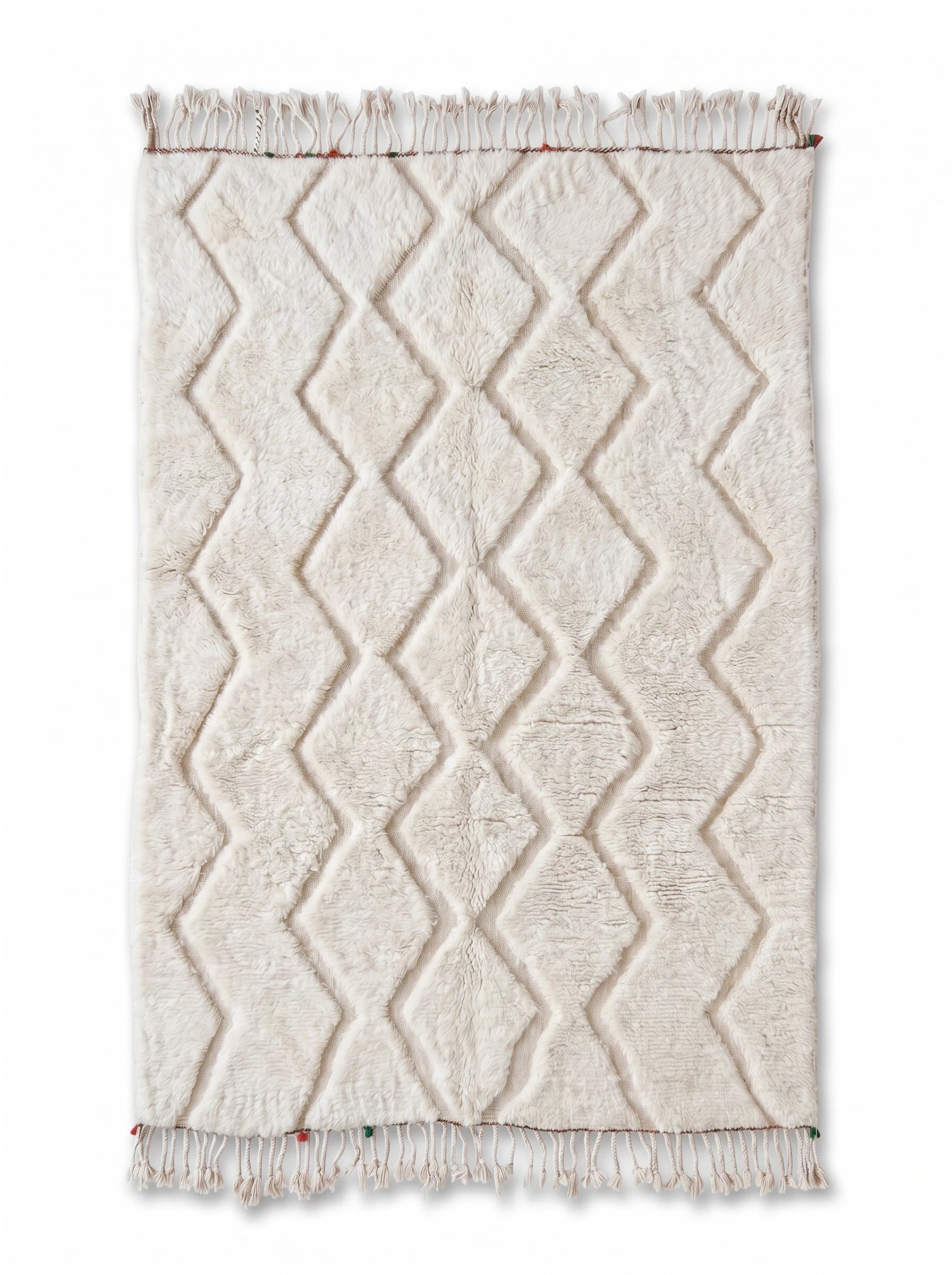Tappeto Beni Ouarain 157 x 283 cm, tappeto berbero fatto a mano in lana | Tamazi