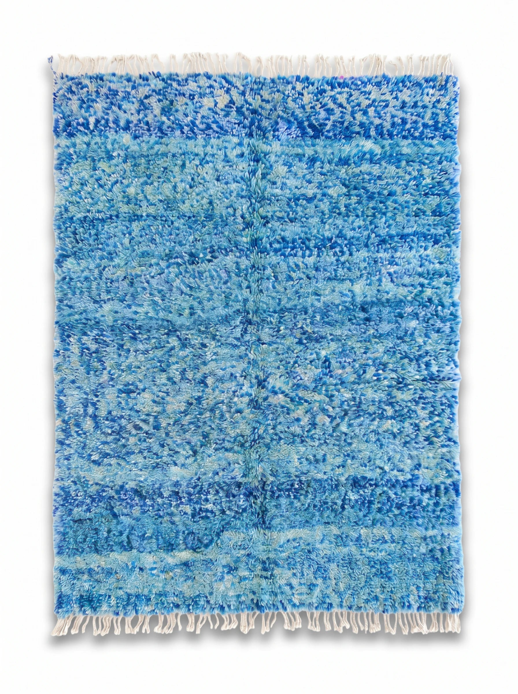 Kleurrijk Berbers tapijt 153 x 211 cm, handgemaakt van wol | Tamazi