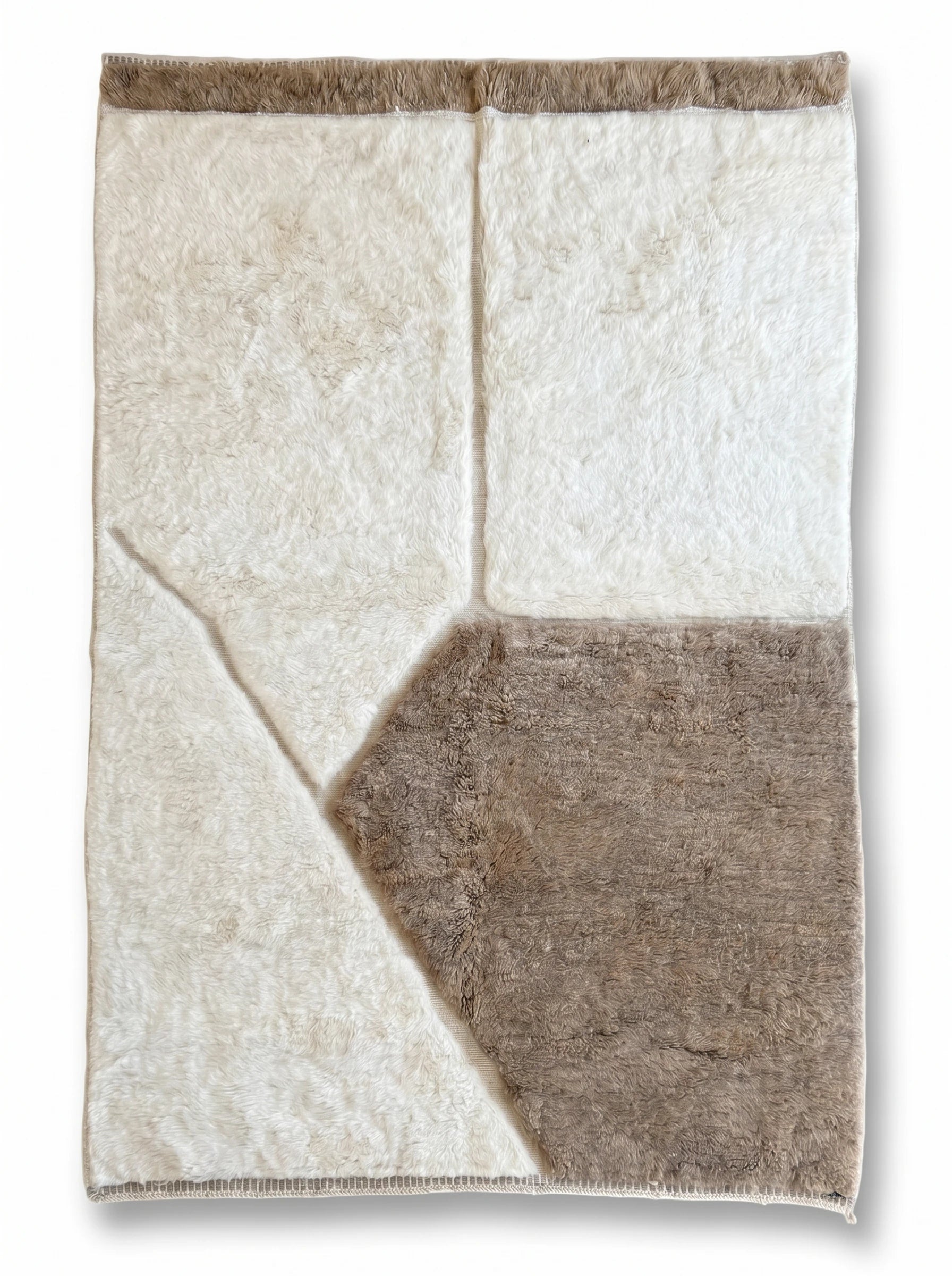 Tappeto M'rirt 205 x 306 cm, tappeto berbero fatto a mano in lana | Tamazi