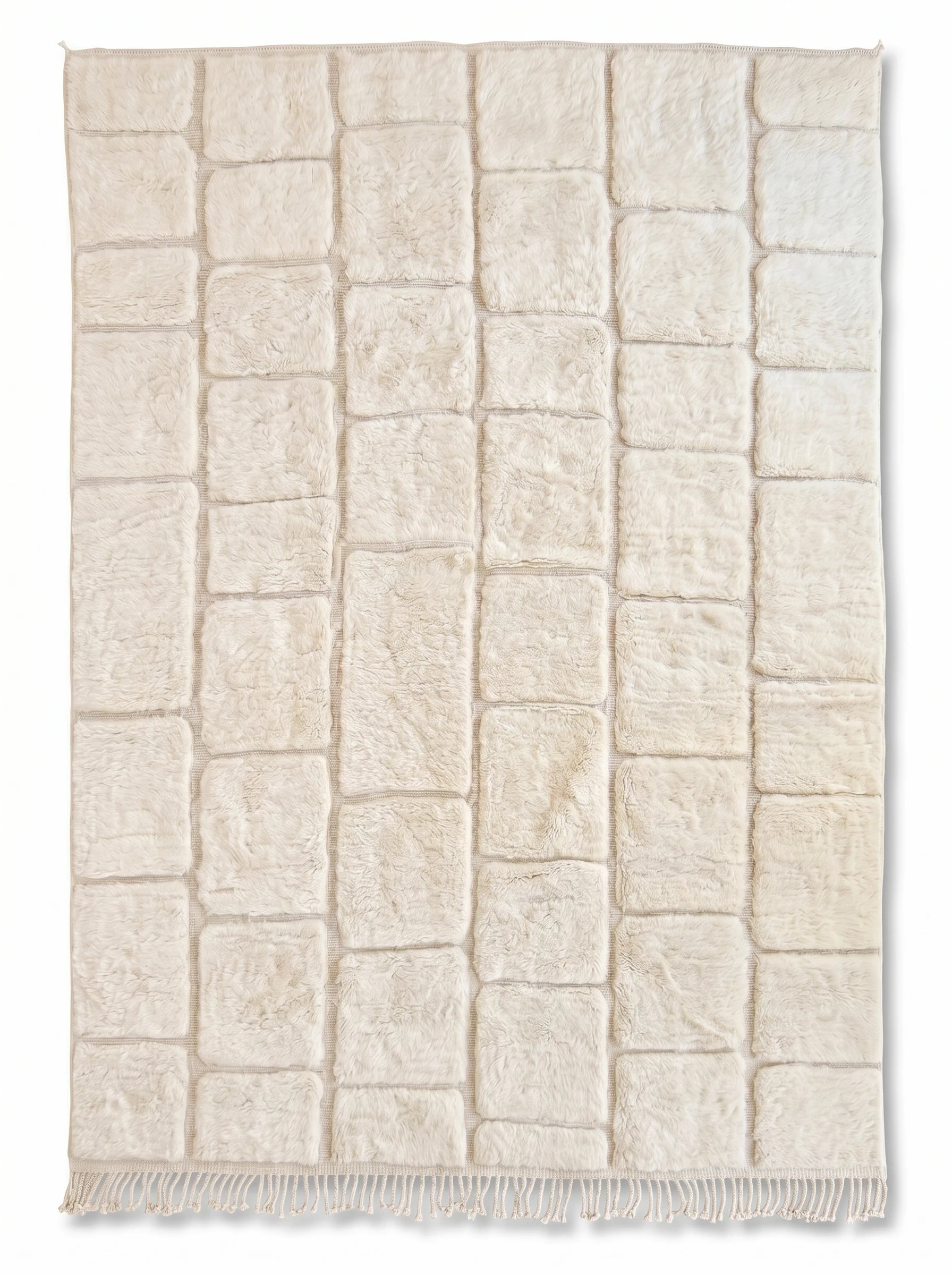 M'rirt Teppich 260 x 368 cm, handgefertigter Berberteppich aus Wolle | Tamazi