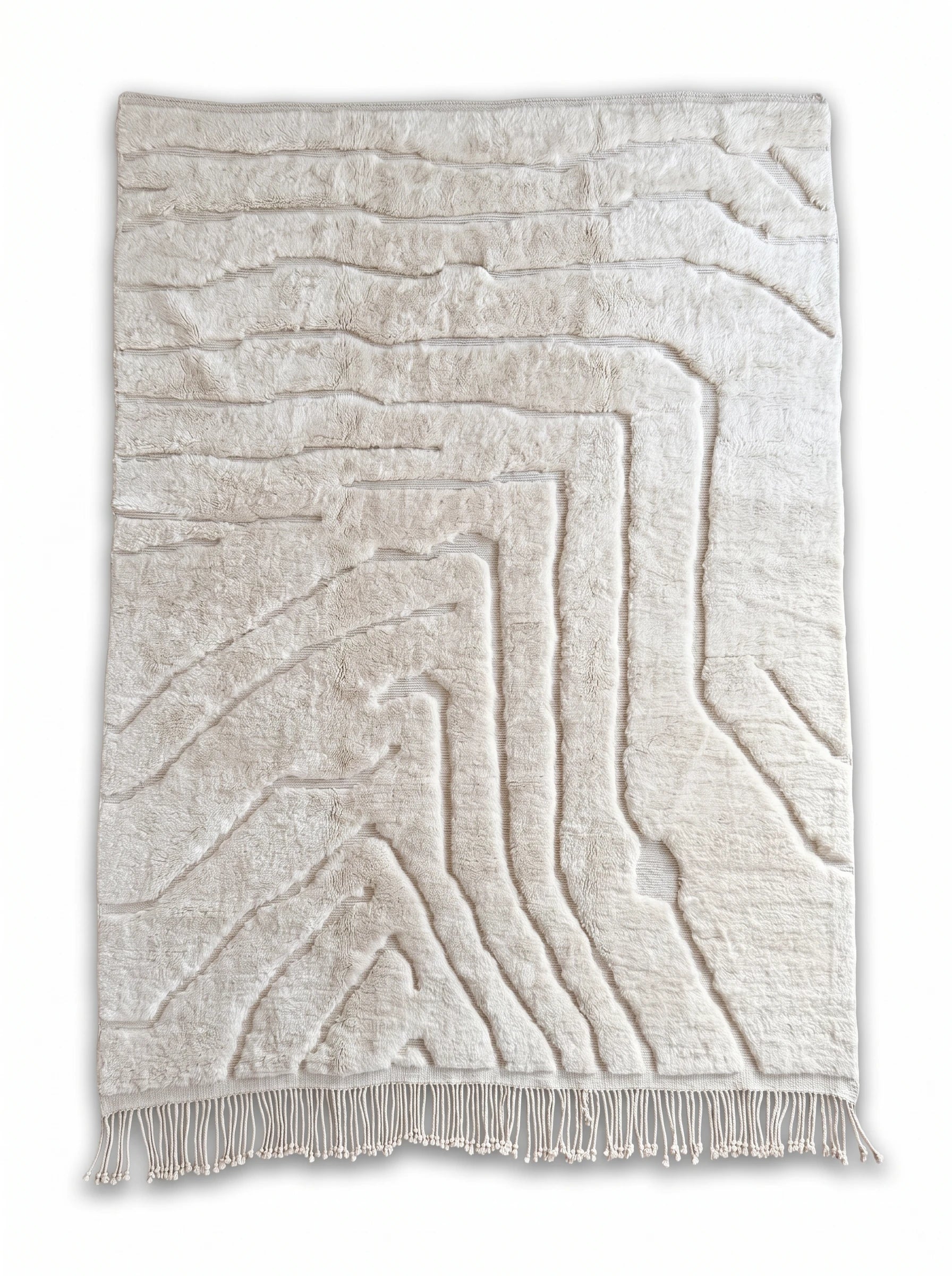 M'rirt Teppich 270 x 384 cm, handgefertigter Berberteppich aus Wolle | Tamazi