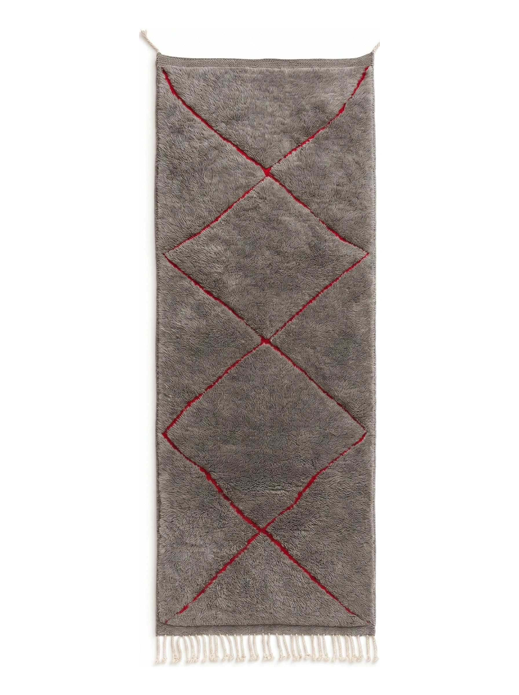 Mrirt loper 84 x 256 cm, handgemaakt Berbers wollen vloerkleed | Tamazi
