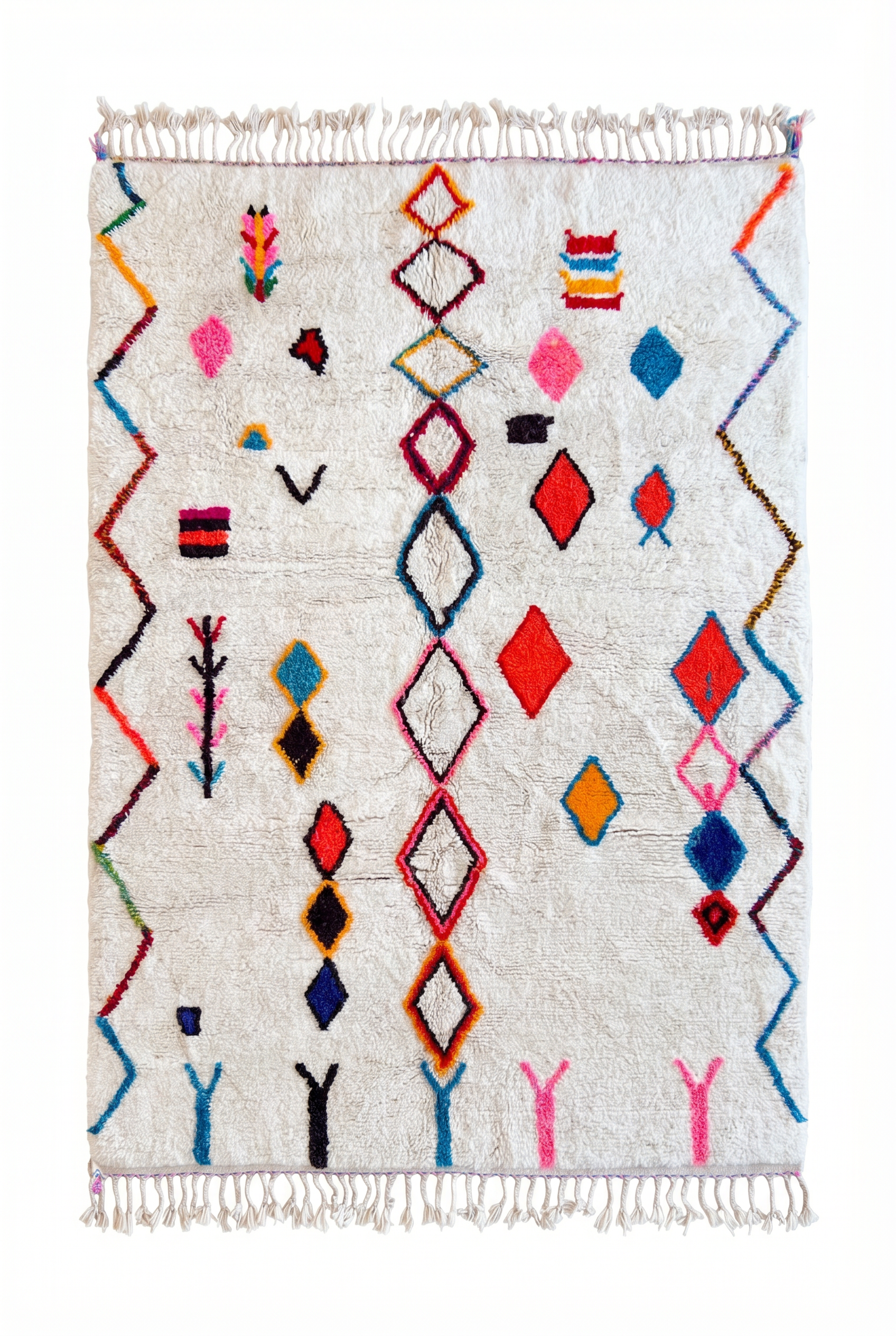 Kleurrijk berbers tapijt 199 x 320 cm - n°2557