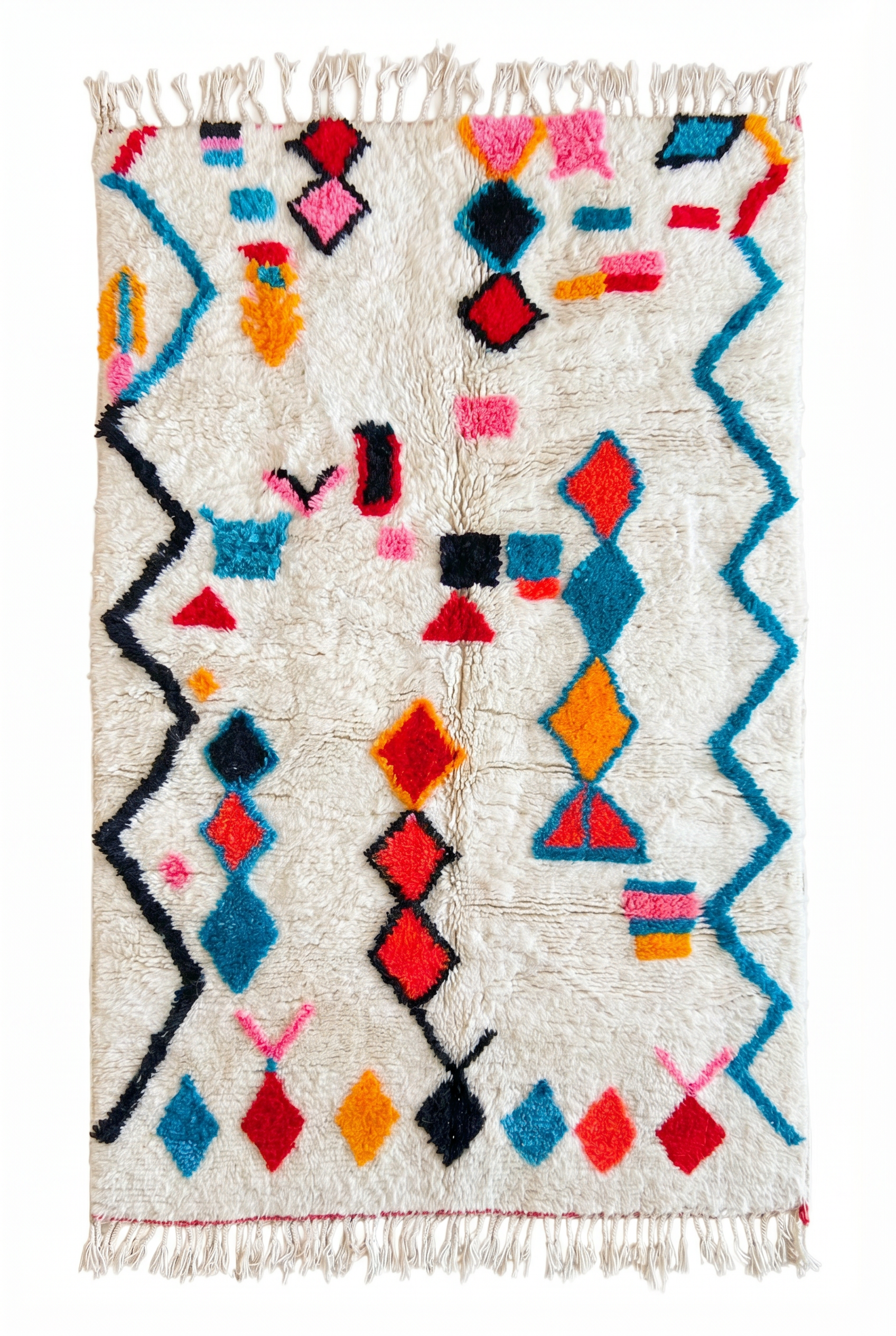 Kleurrijk berbers tapijt 137 x 250 cm - n°2566