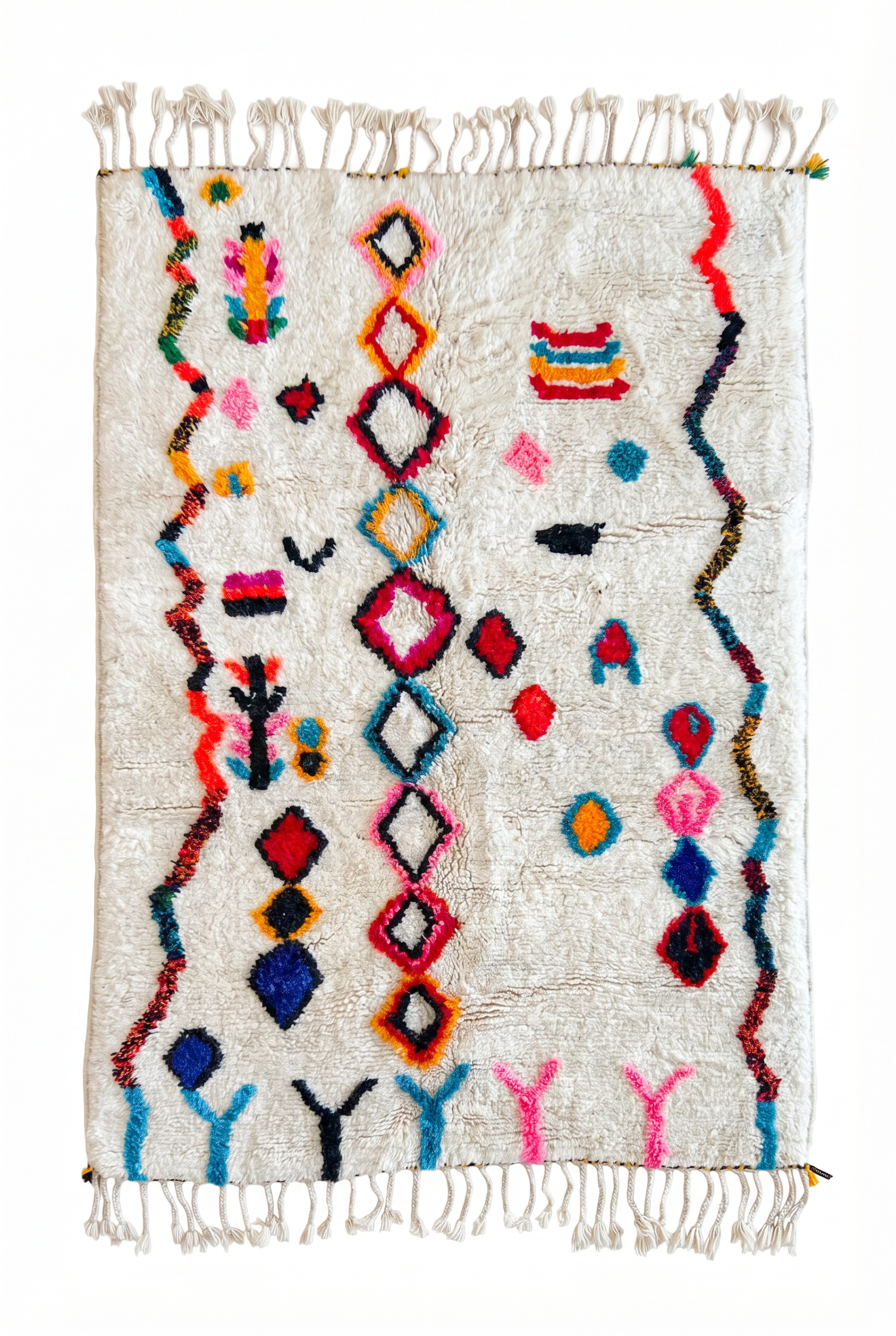 Kleurrijk berbers tapijt 144 x 230 cm - n°2571