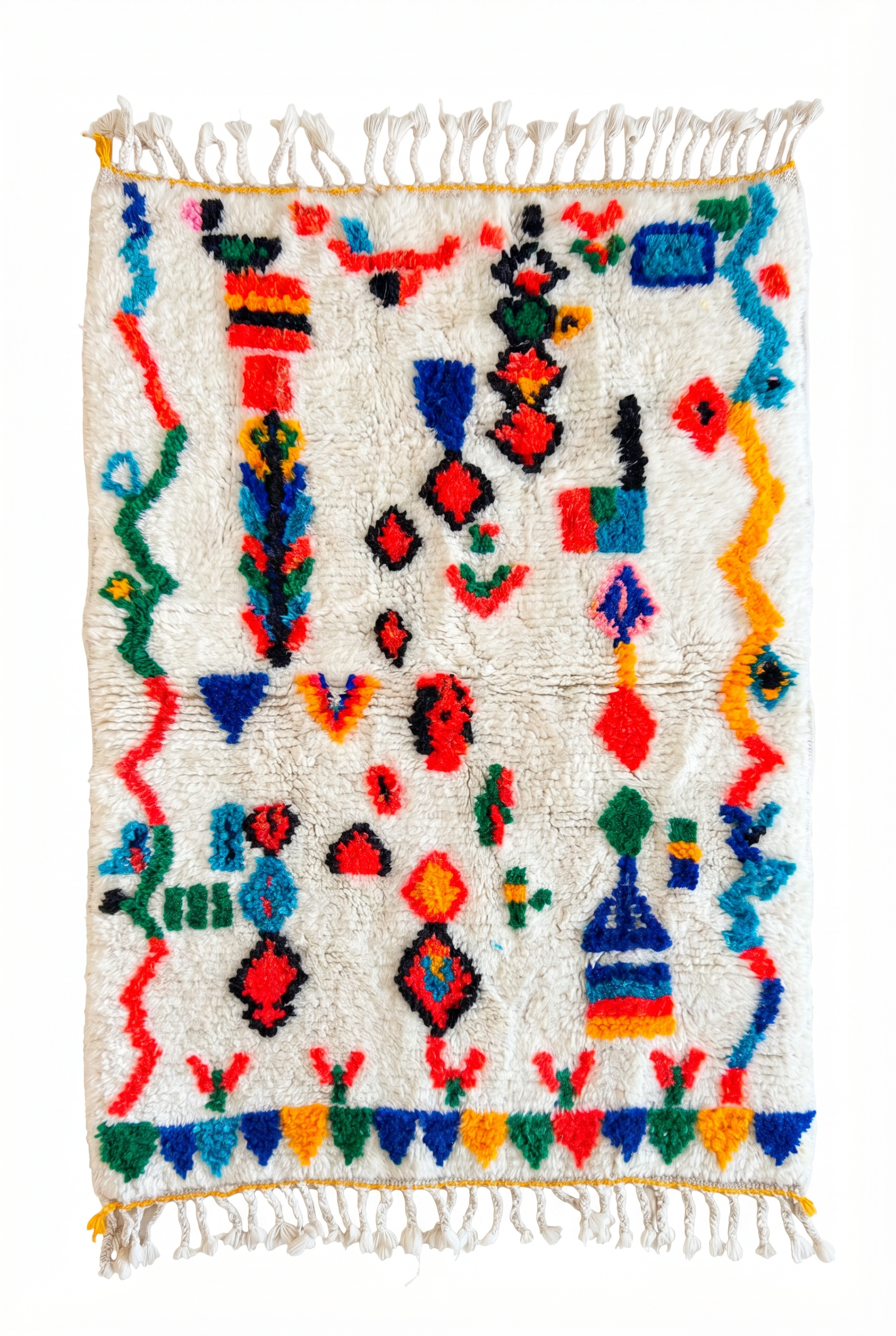 Colorful Berber Rug 78 x 136 cm - n°2549