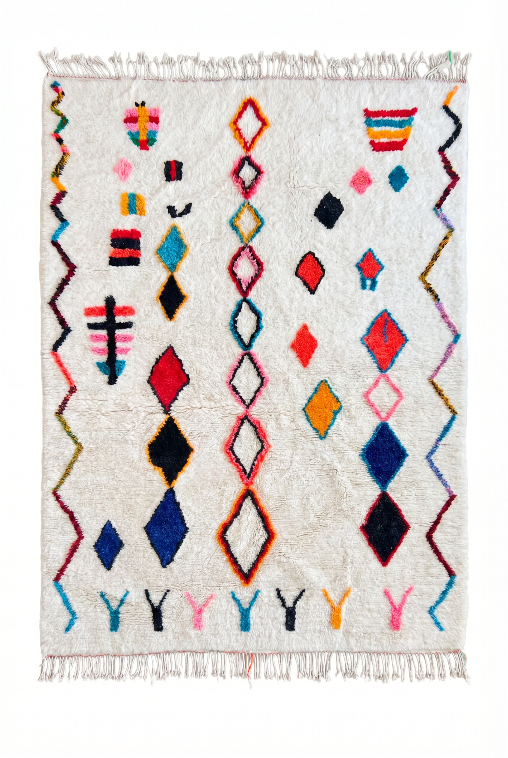Kleurrijk Berbertapijt 210 x 327 cm - n°2477
