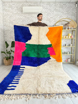 Colorful Berber rug 161 x 280 cm - n°1093