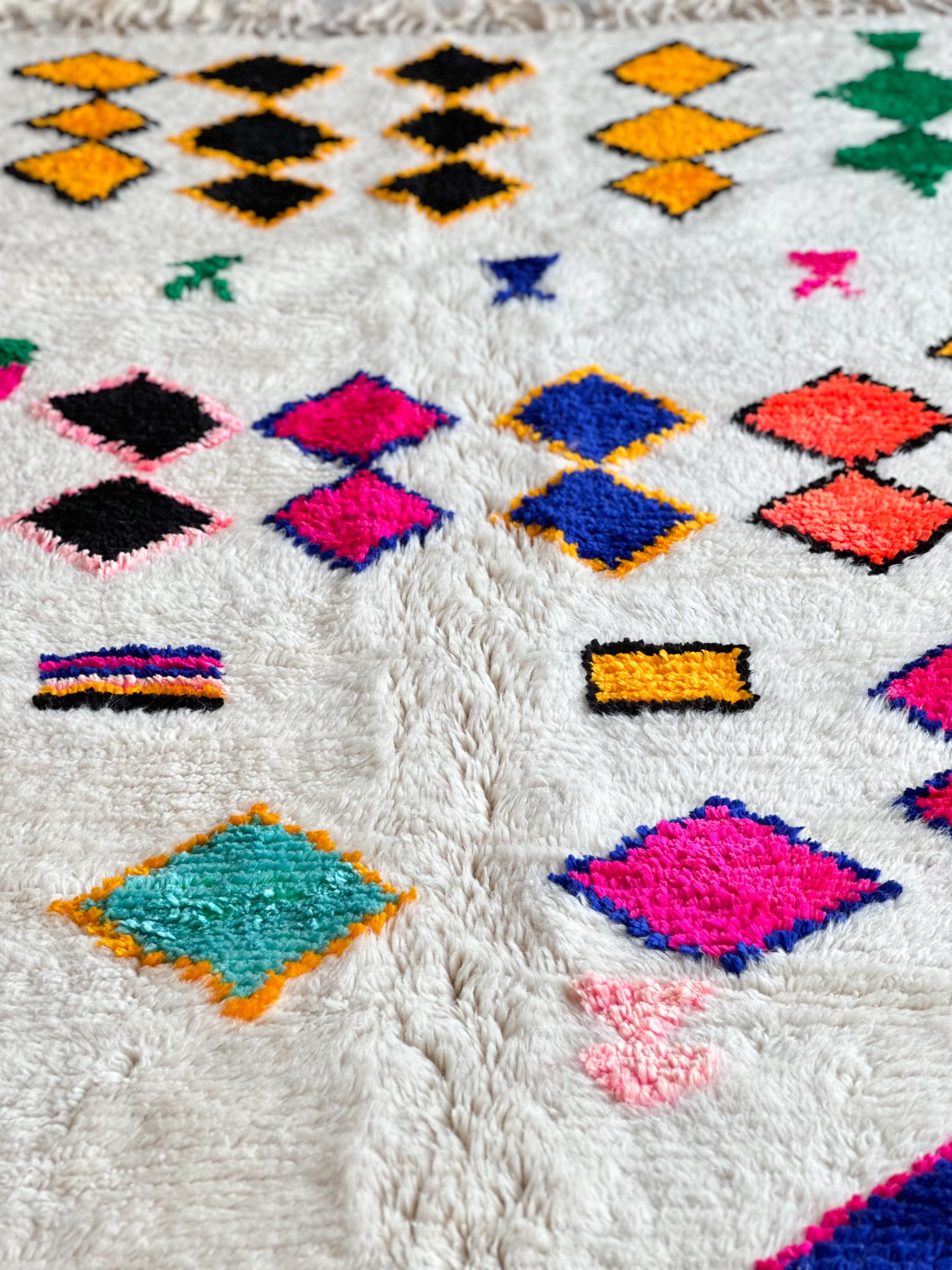 Colorful Berber rug 186 x 330 cm - n°776