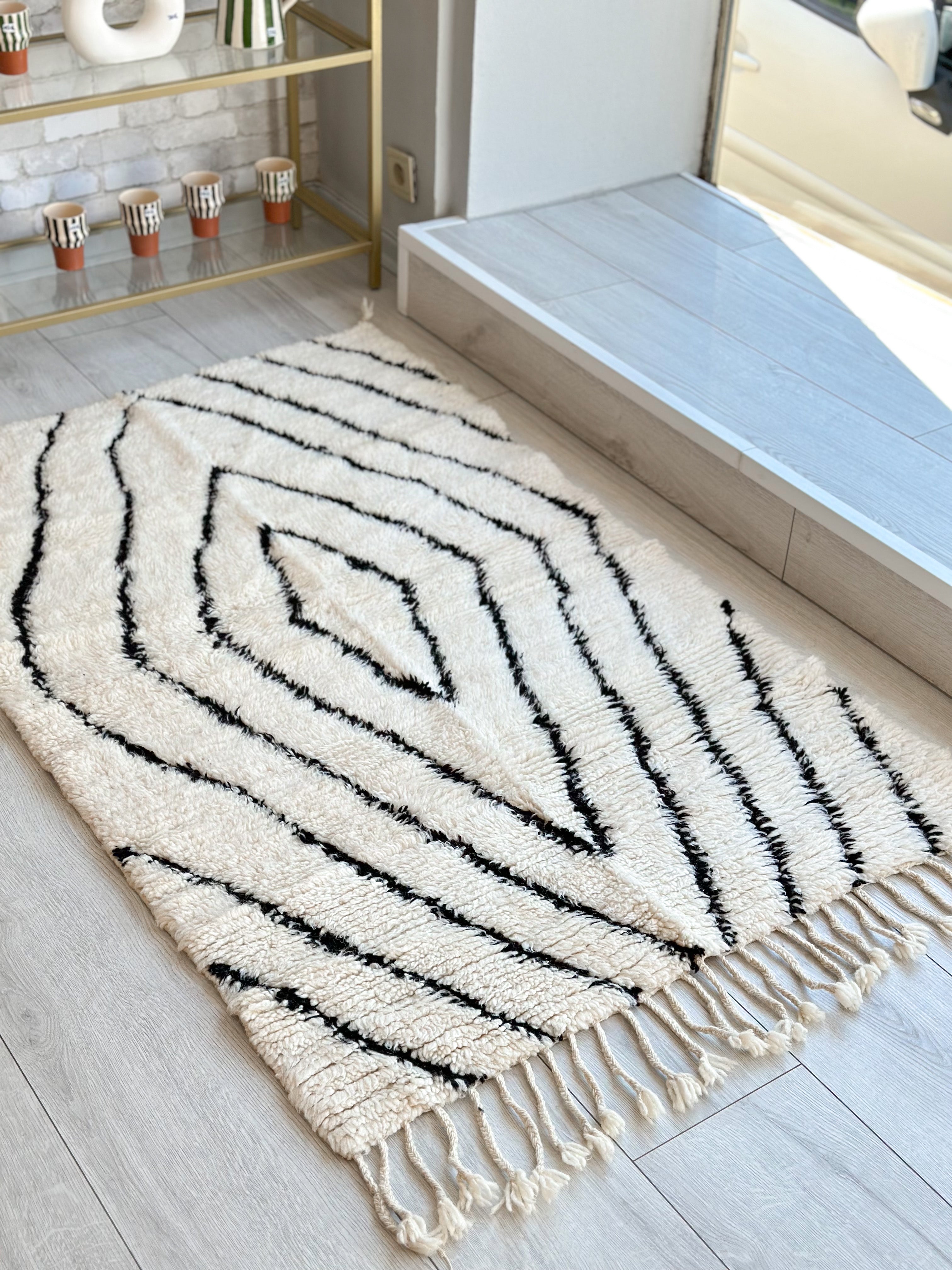 Beni Ouarain rug 90 x 150 cm - n°613