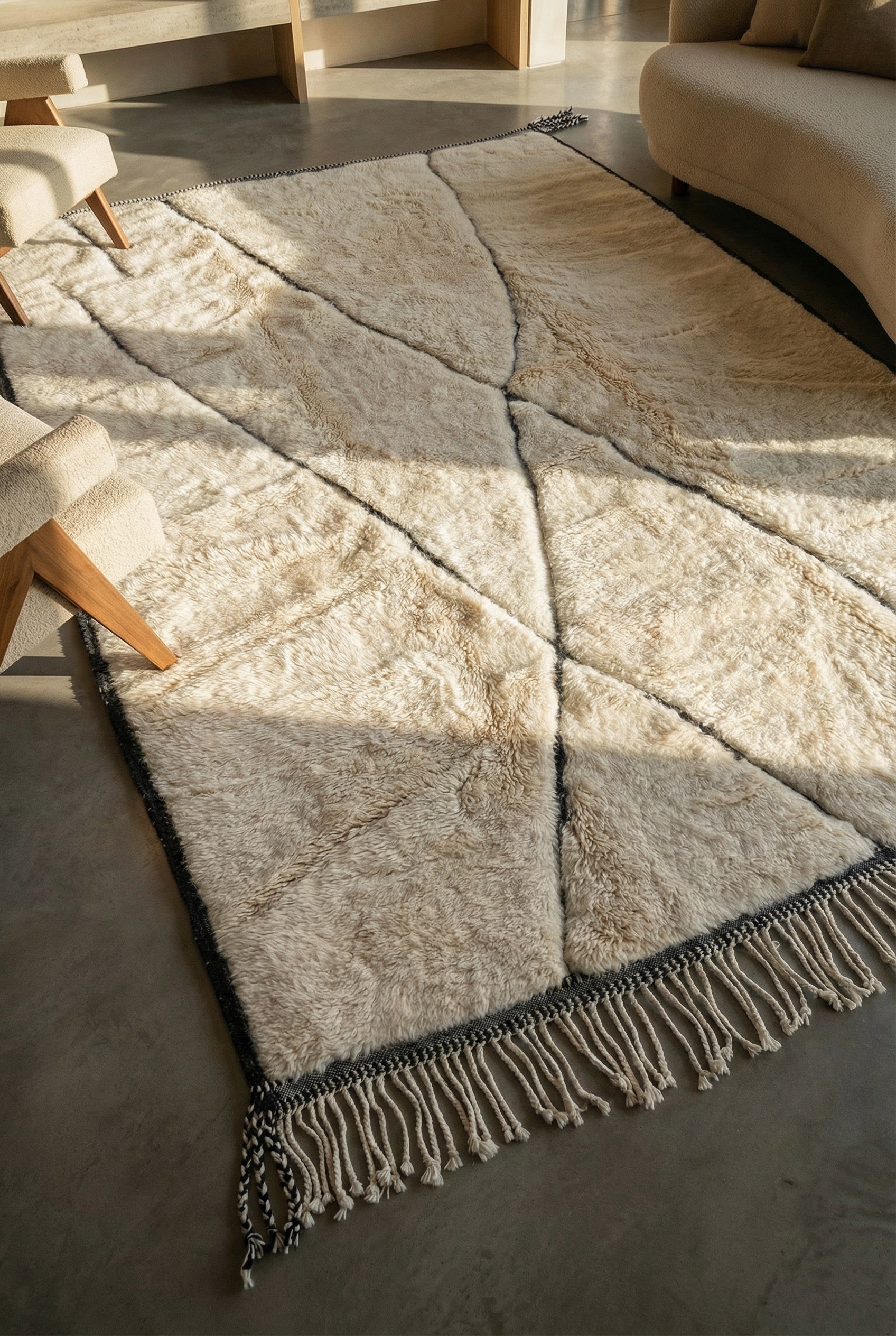 Luxuriöser Beni M'rirt Teppich Nr. 1