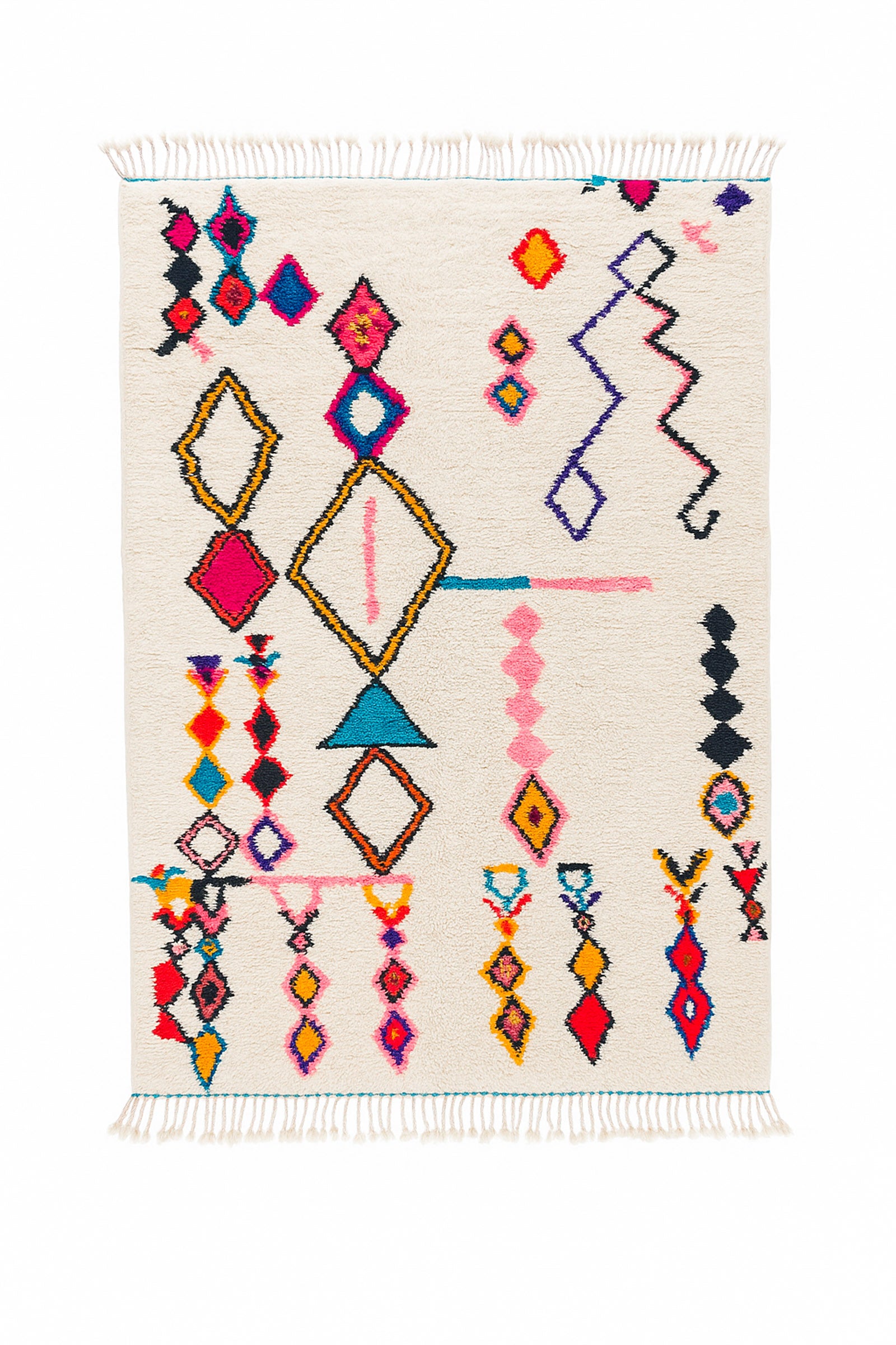 Tapis berbère coloré 152 x 278 cm - n°2037