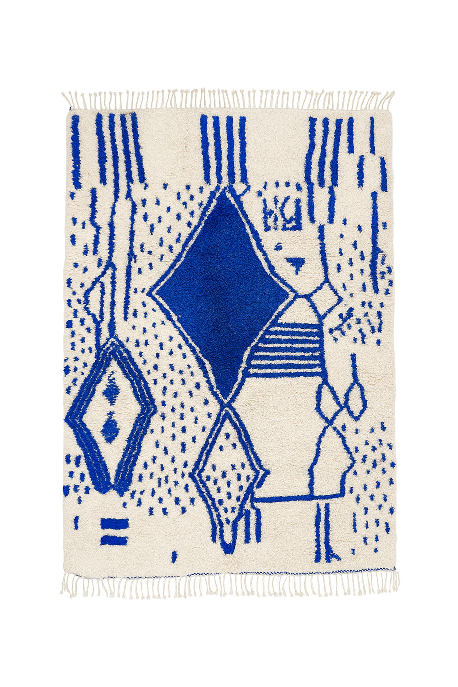 Bunter Berberteppich 149 x 235 cm - Nr. 2291